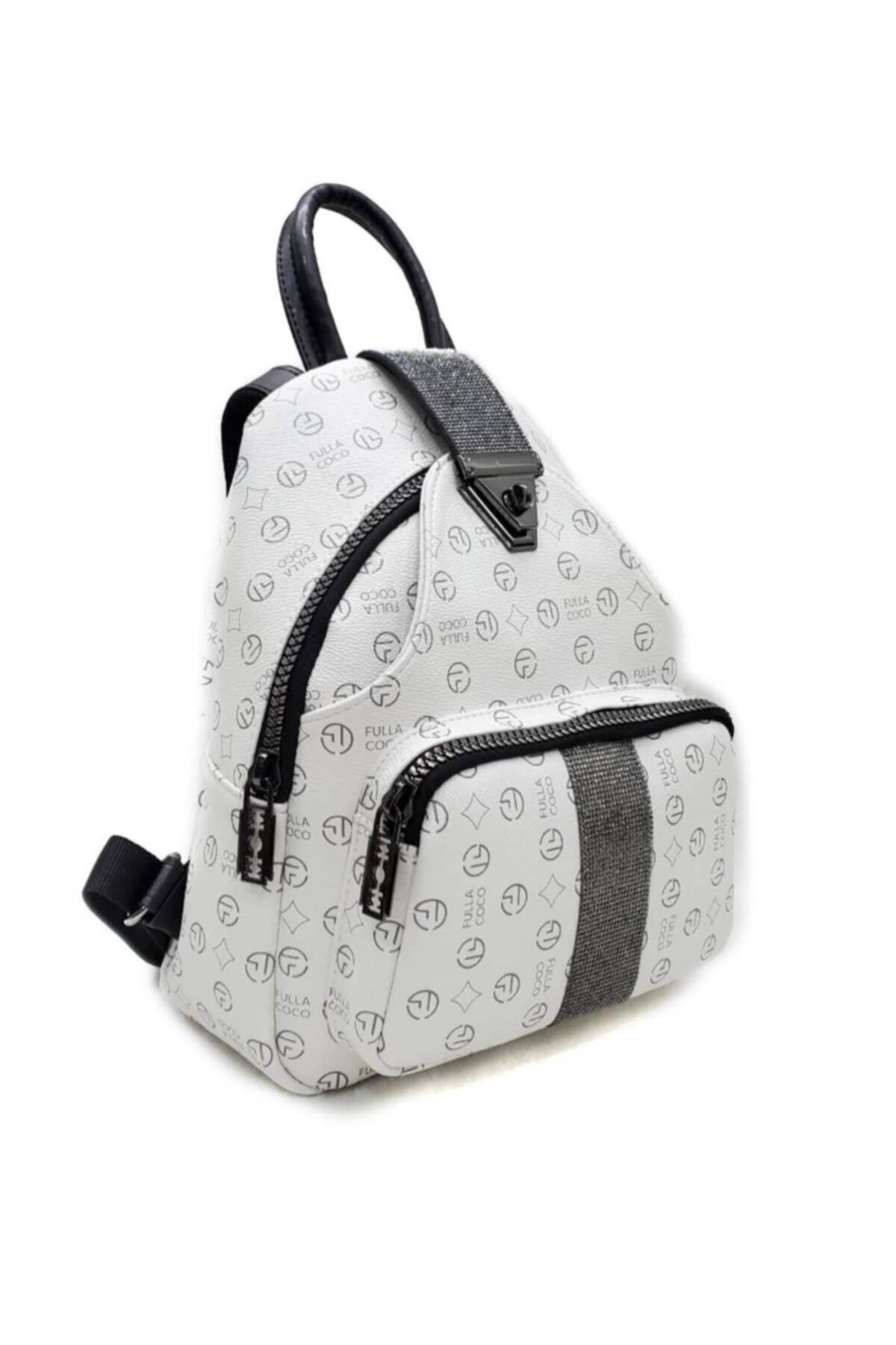 DUYGUSHOESBAG Kadın El Ve Sırt Çantası Taşlı Orta Boy