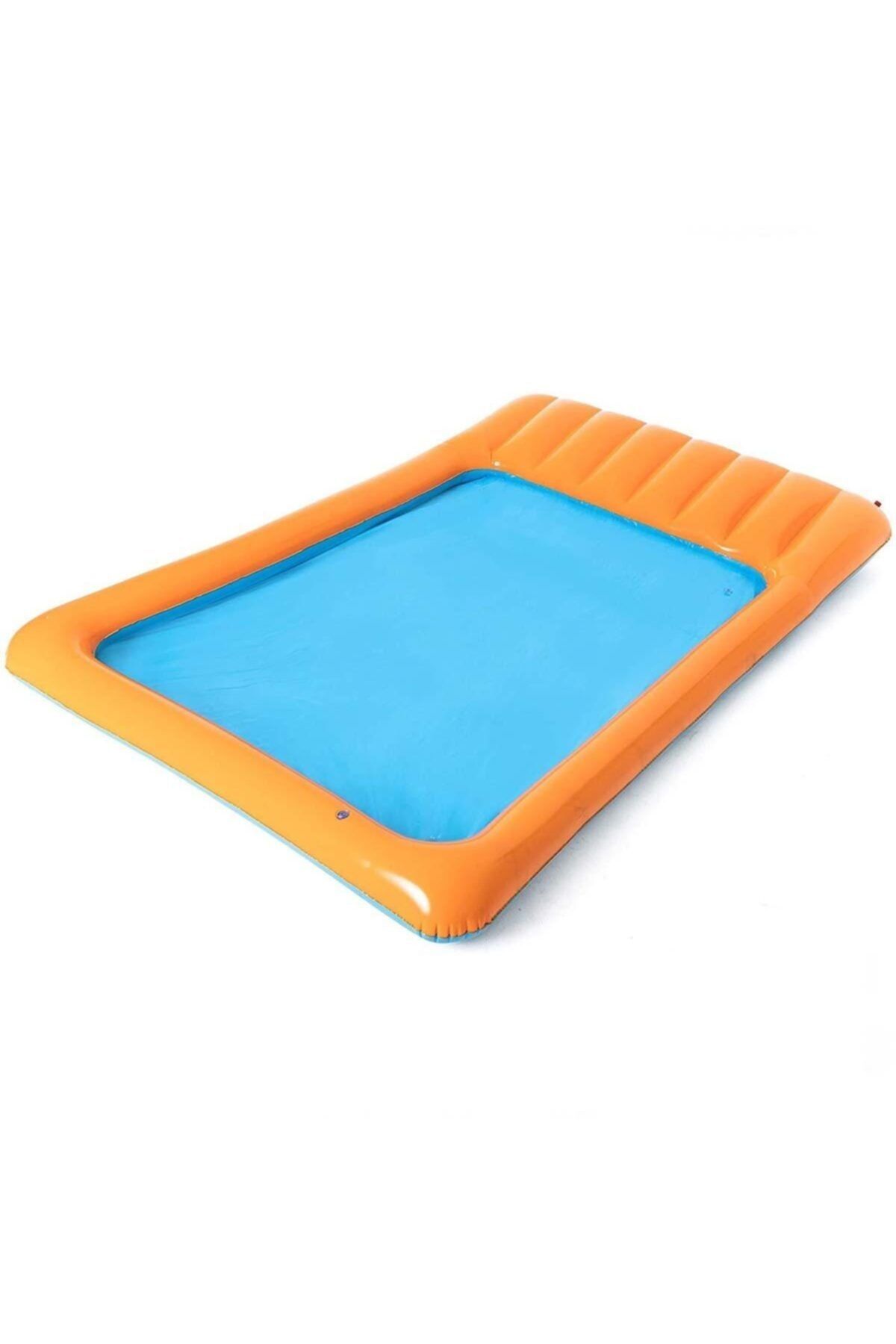 akids Al1102 Bestway Kaydırmalı Çocuk Havuzu 341 X 213 X 38 Cm Renkli 53080