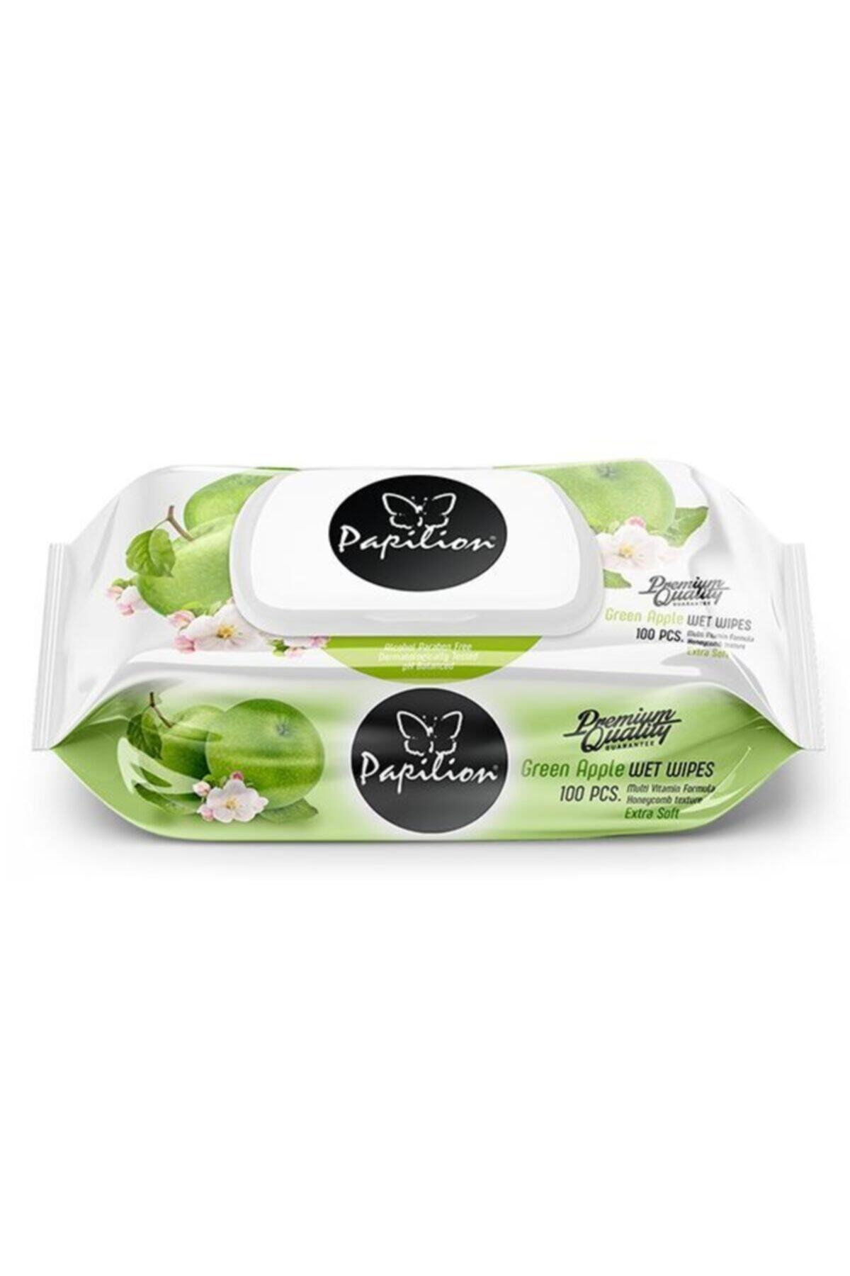 Papilion Islak Mendil Green Apple