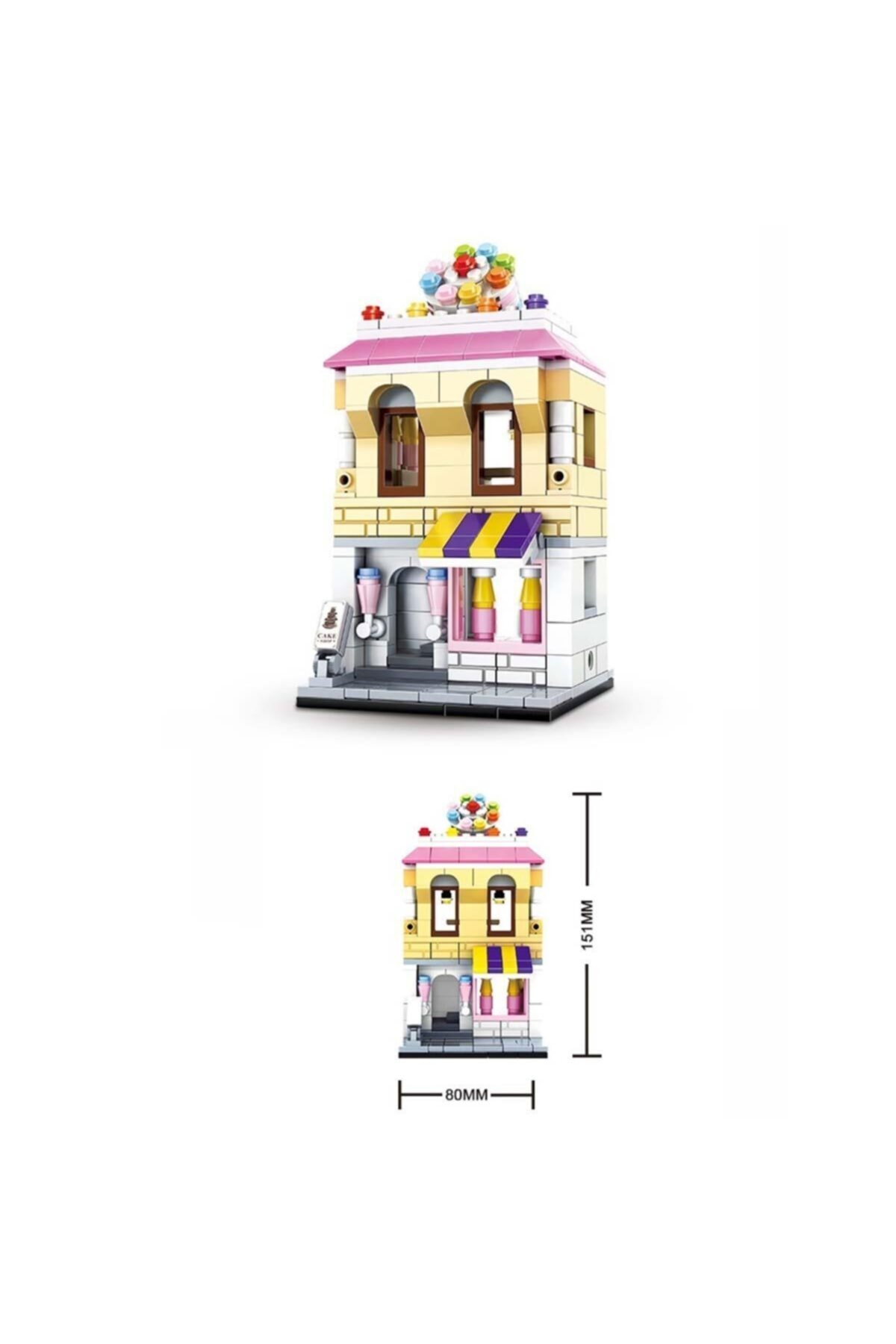 akids Fırsat Wange Pasta Dükkanı 269 Parça