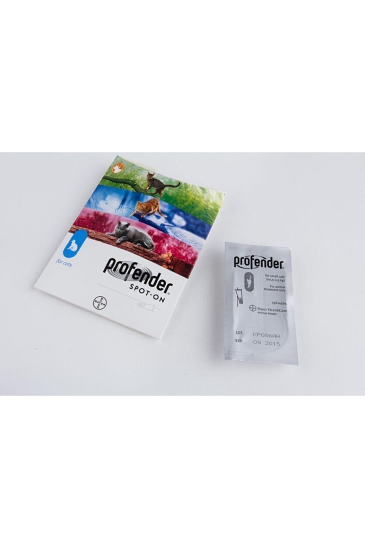 Bayer | Profender (2,5 - 5 Kg Arası) Küçük Kediler | Tek Uygulama X1 Tüp