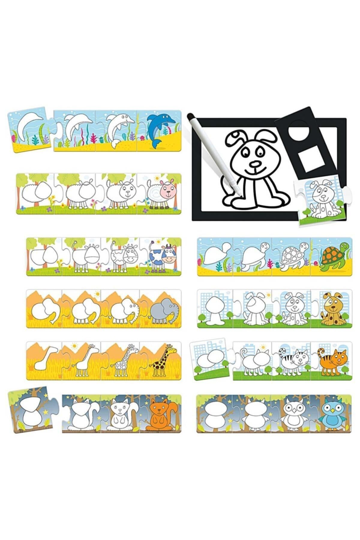 akids Fırsat Headu Adım Adım Çizim Okulu Puzzle It21062