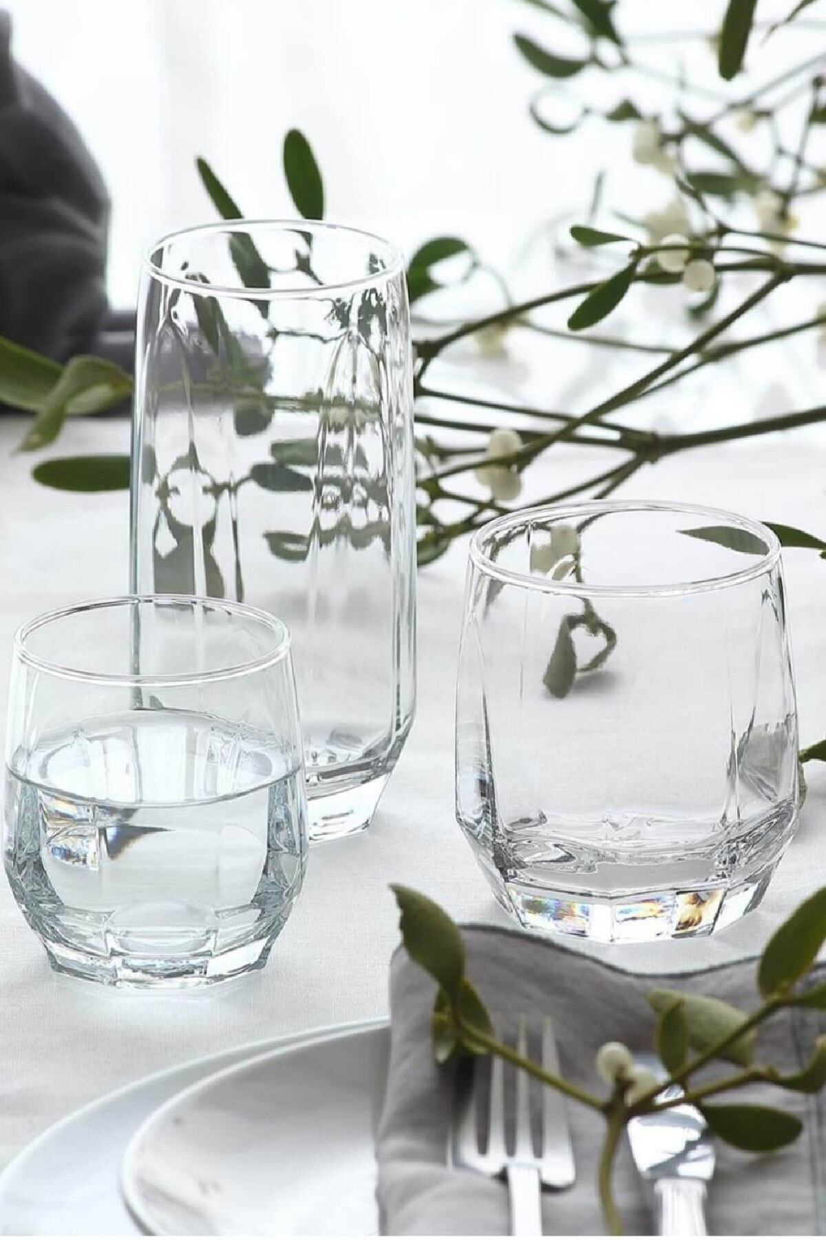 LAV Diamond 18 Parça Su Bardağı Seti
