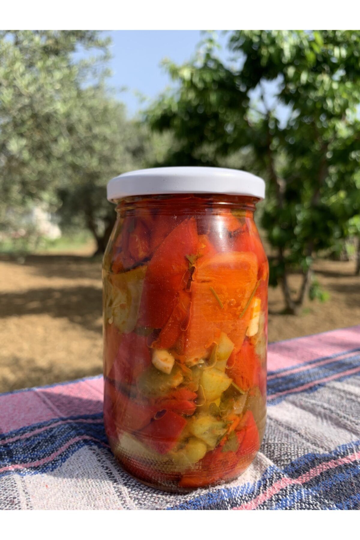 organikpaşam Zeytinyağlı Biber Turşusu 350 gr