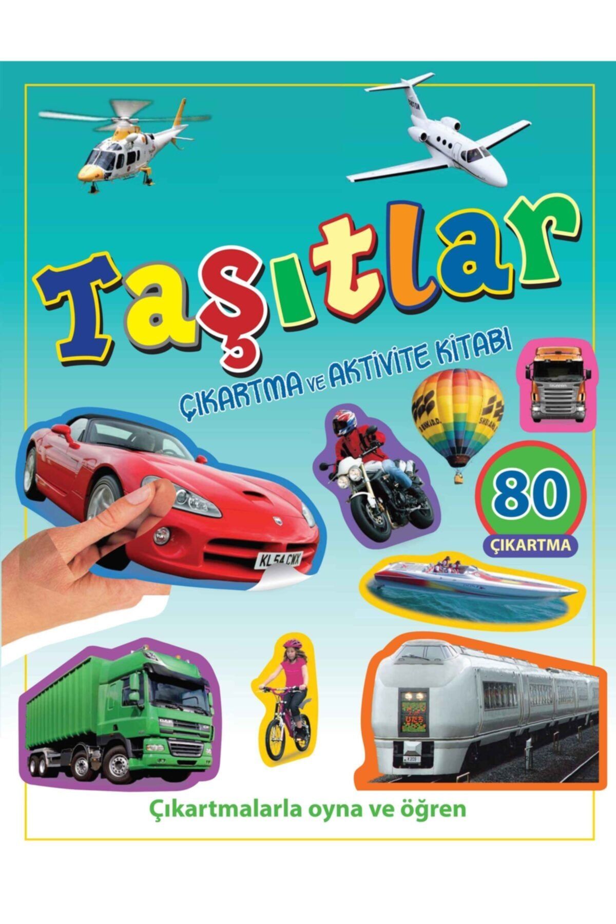 Parıltı Yayınları Taşıtlar - Çıkartma Ve Aktivite Kitabı