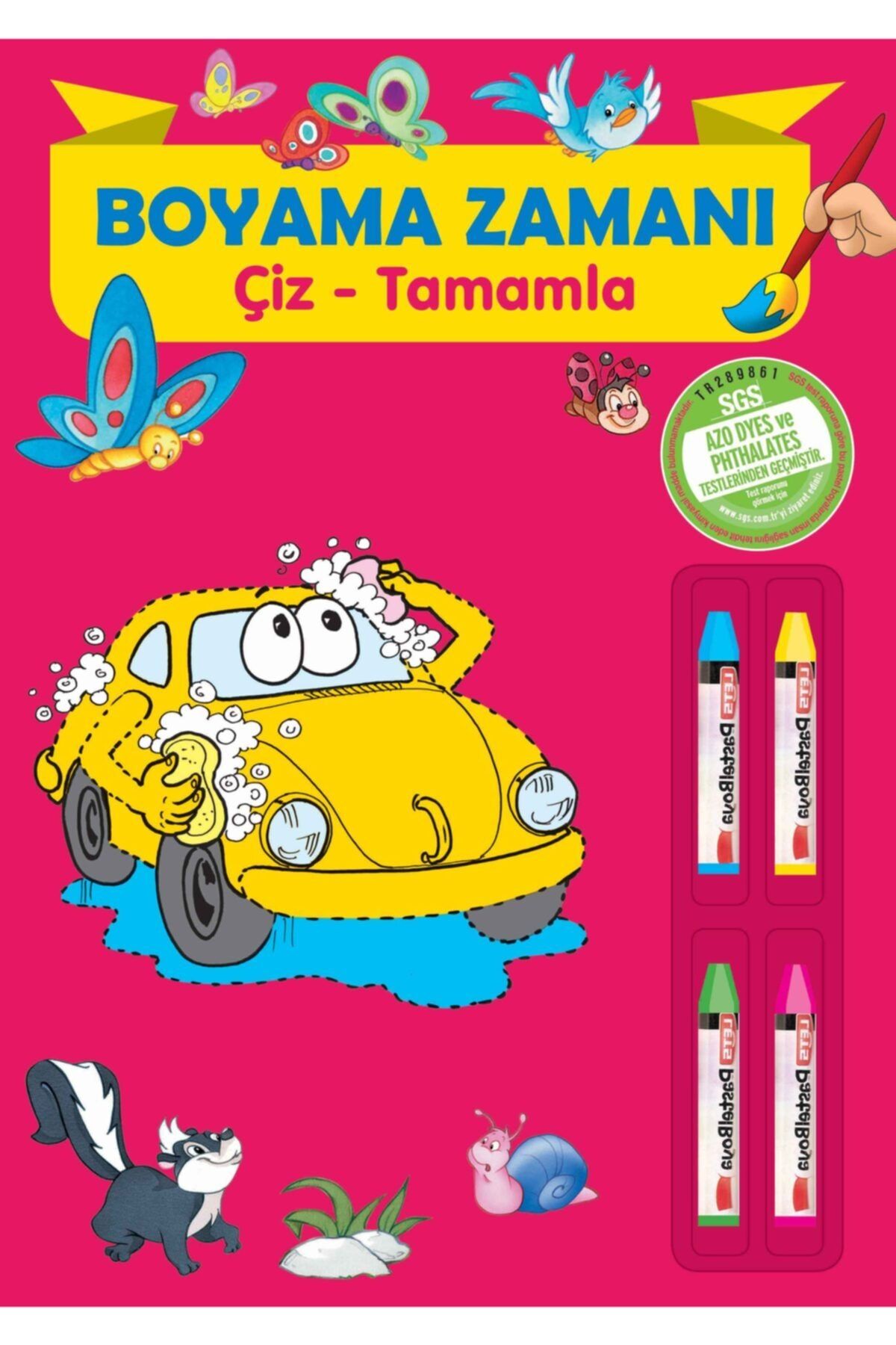 Parıltı Yayınları Boyama Zamanı: Çiz - Tamamla