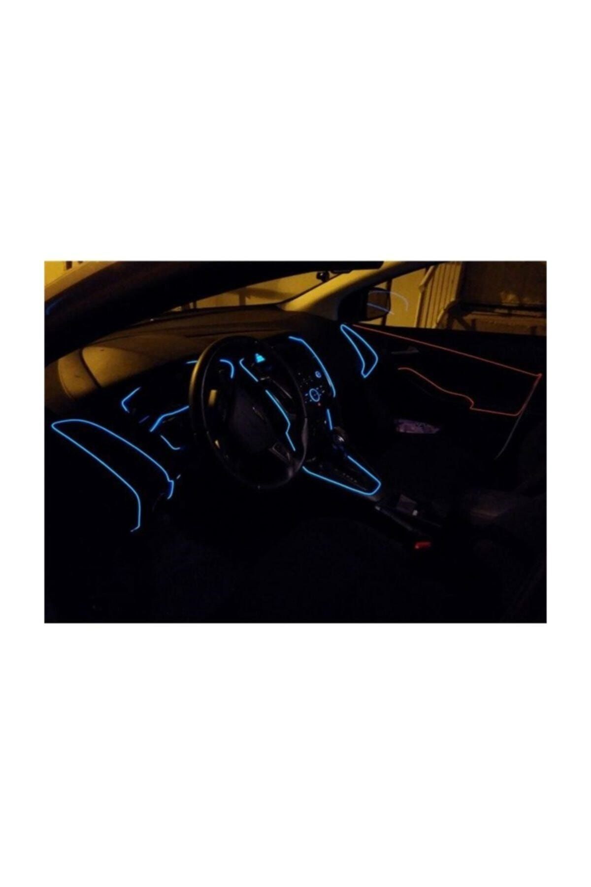EROĞLU Torpido Led Ip Neon Işıklı Dekoratif Mavi 2 Metre