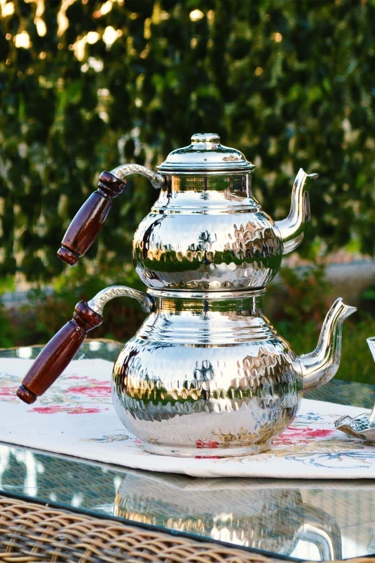 Bakır Concept Dövme Bakır Çaydanlık