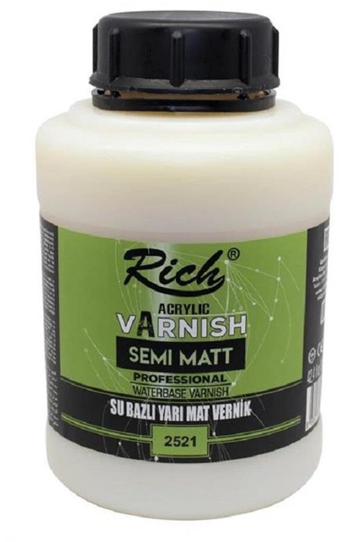 Rich Su Bazlı Vernik 2521 Yarı Mat 250cc