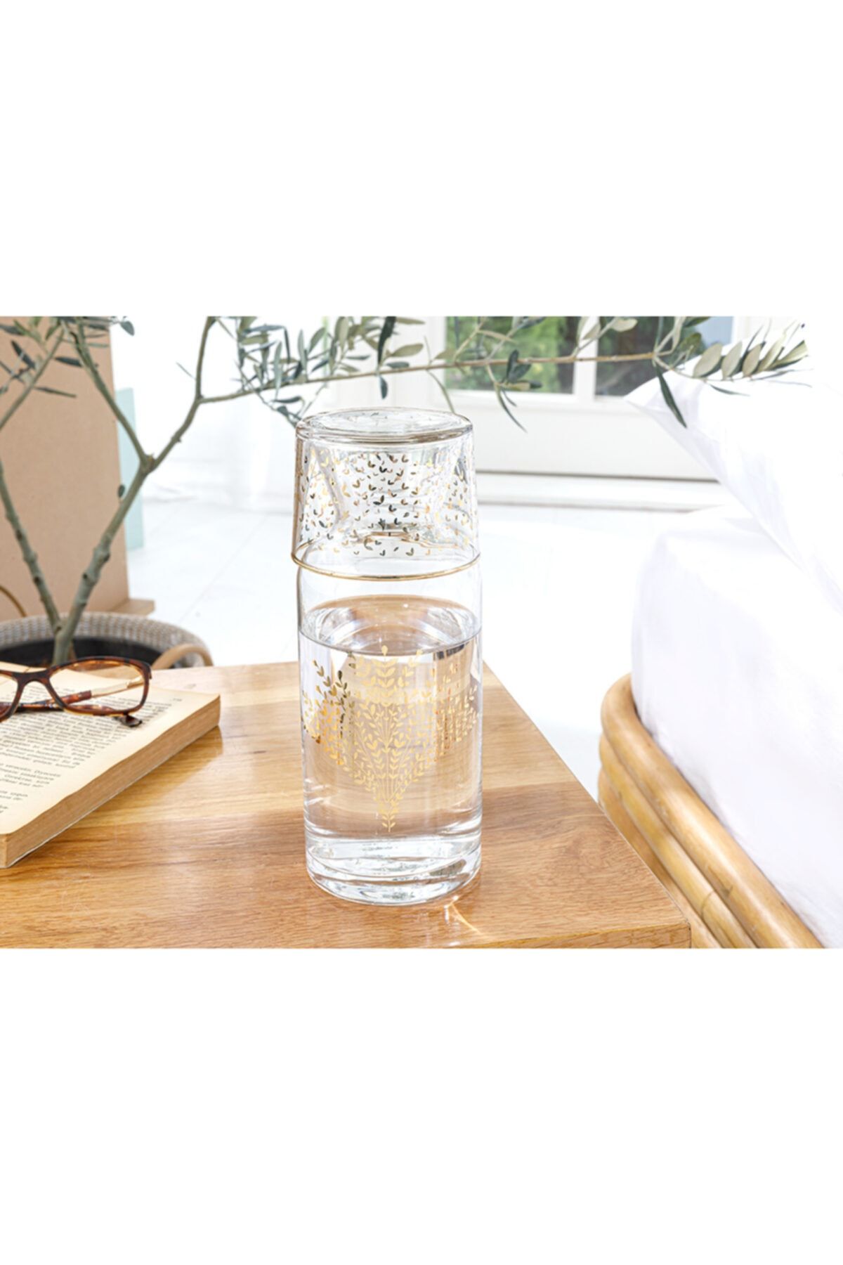 English Home Weensy Cam Başucu Sürahi 700 ml Gold