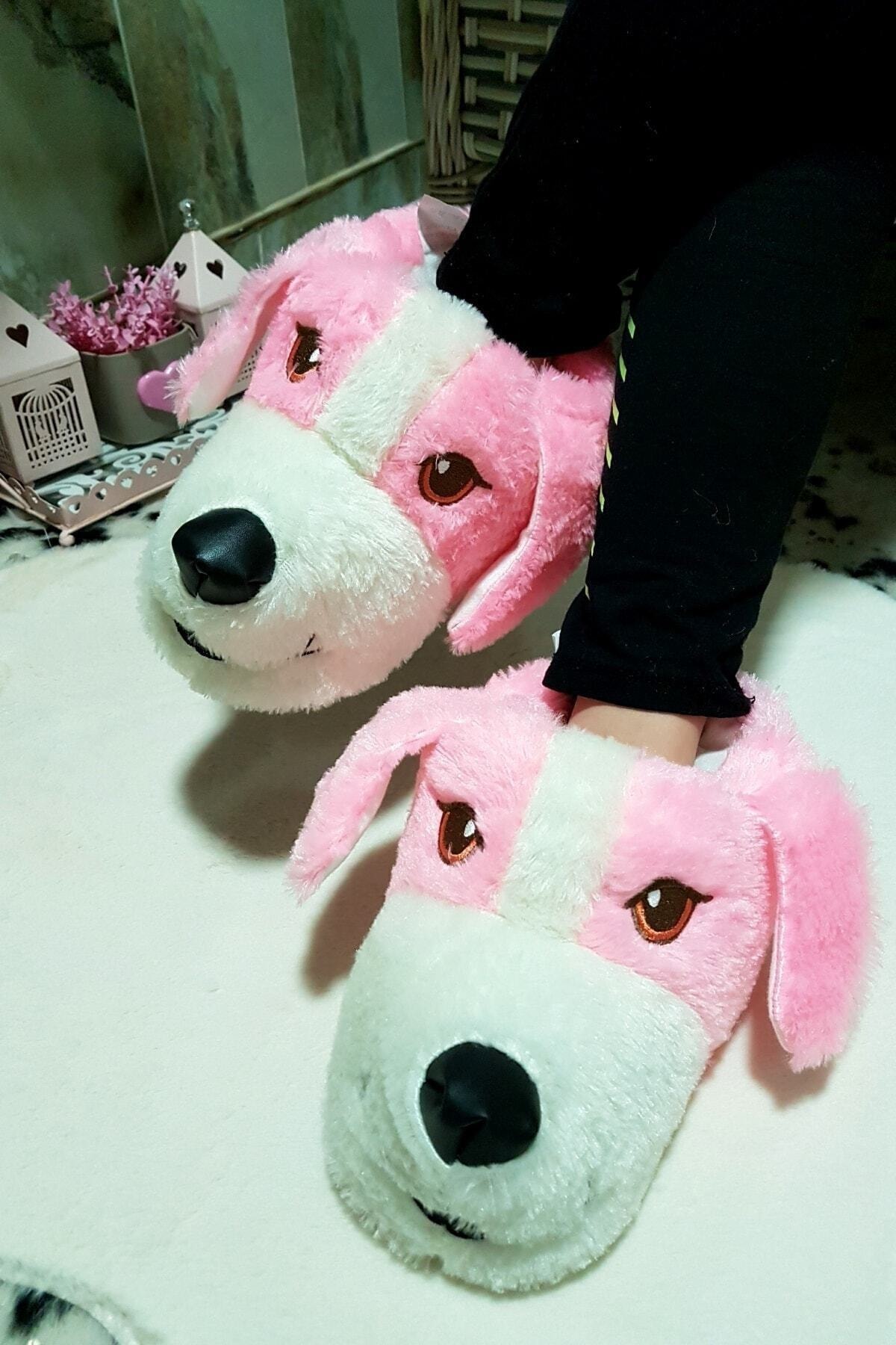 doremor Hayvan Figürlü Köpekli Panduf Pudra