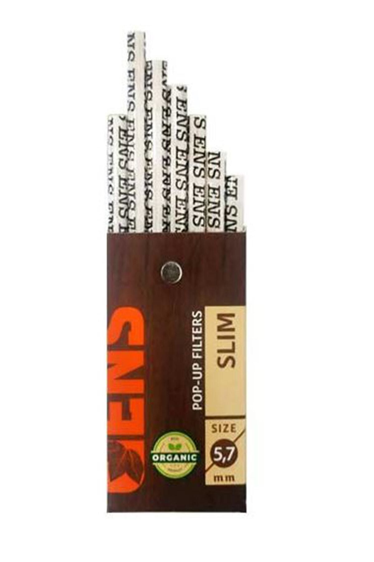 ENS Organik Tutun Filtresi Sigara Sünger Ağızlık Zıvana 5.7 Mm