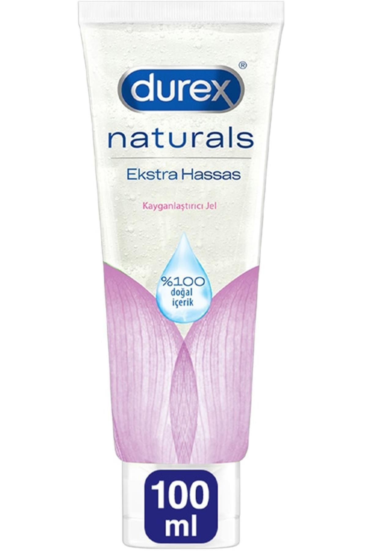 Durex Naturals Ekstra Hassas Kayganlaştırıcı Jel 100 ml