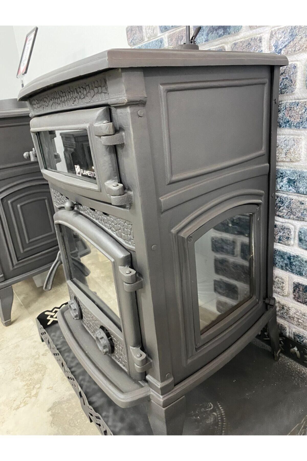 flamestove Sirius Maxi Pik Döküm Soba Şömine
