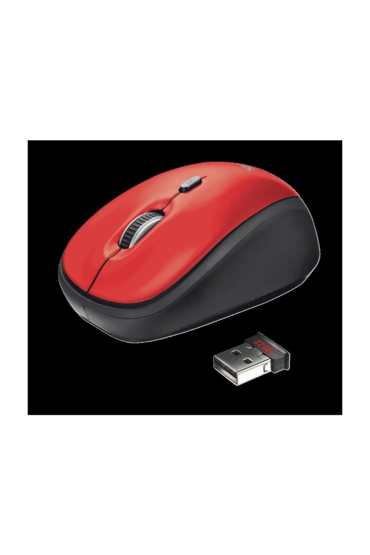 Trust Kablosuz Mouse Mını Bordo Tru19522