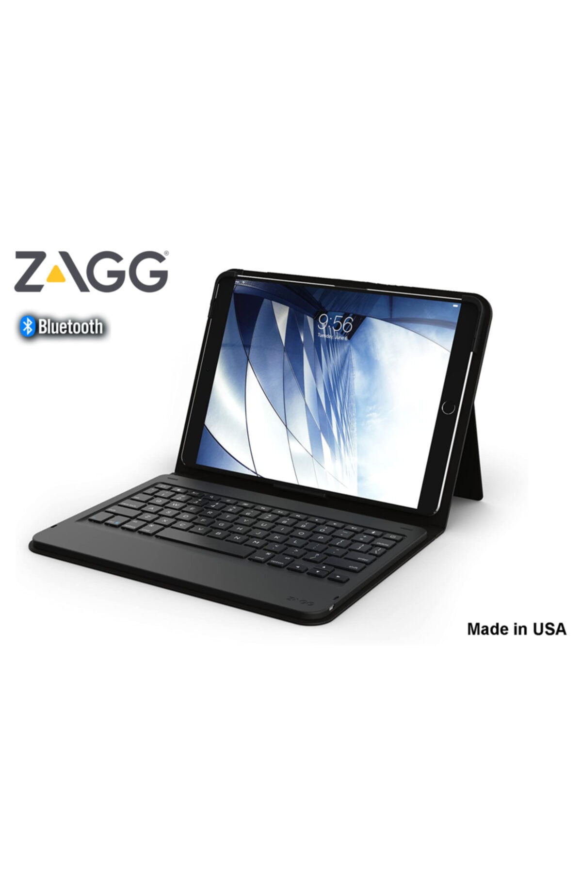 Zagg Messenger Android Macbook Ipad Air Pro Tüm Modellere Uyumlu Rohs Sertifikalı Bluetooth Klavye