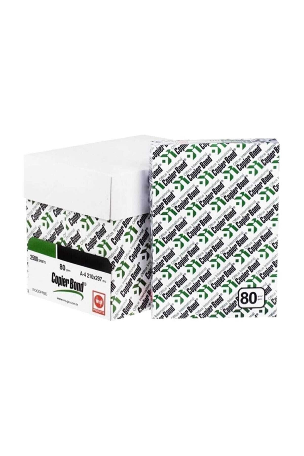 Copierbond A4 Fotokopi Kağıdı 80gr. 1 Koli 5 Li Paket 2500 Adet