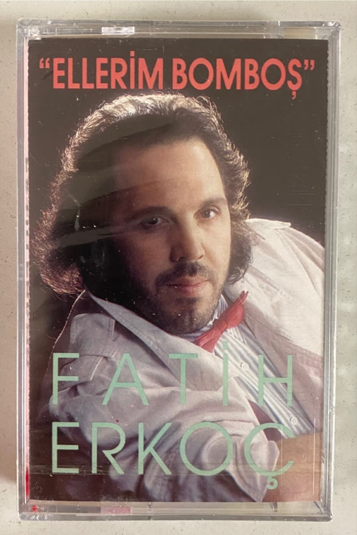 Plakevi İzmir Fatih Erkoç Ellerim Bomboş Kaset (jelatininde, Hiç Kullanılmamıştır)