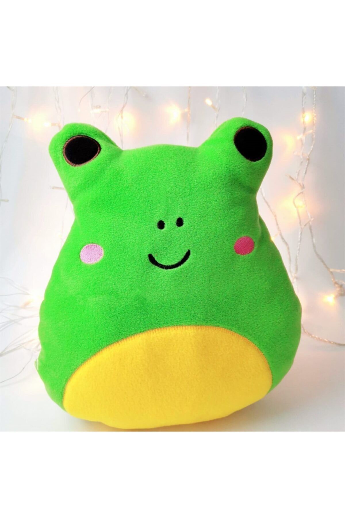 Nanelimonshop Peluş Yastık Sevimli Kurbağa