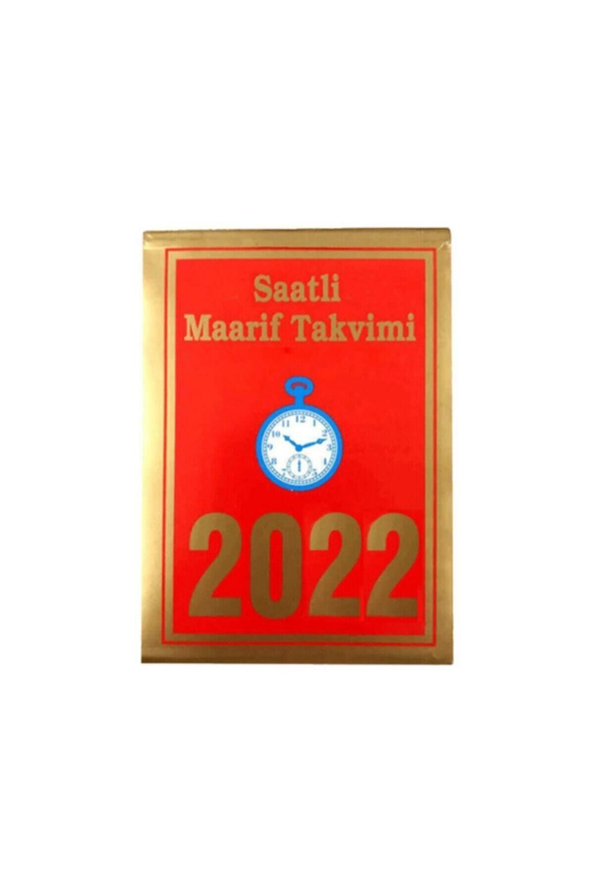 Maarif 2022 Yılı Büyük Boy Saatli Takvimi