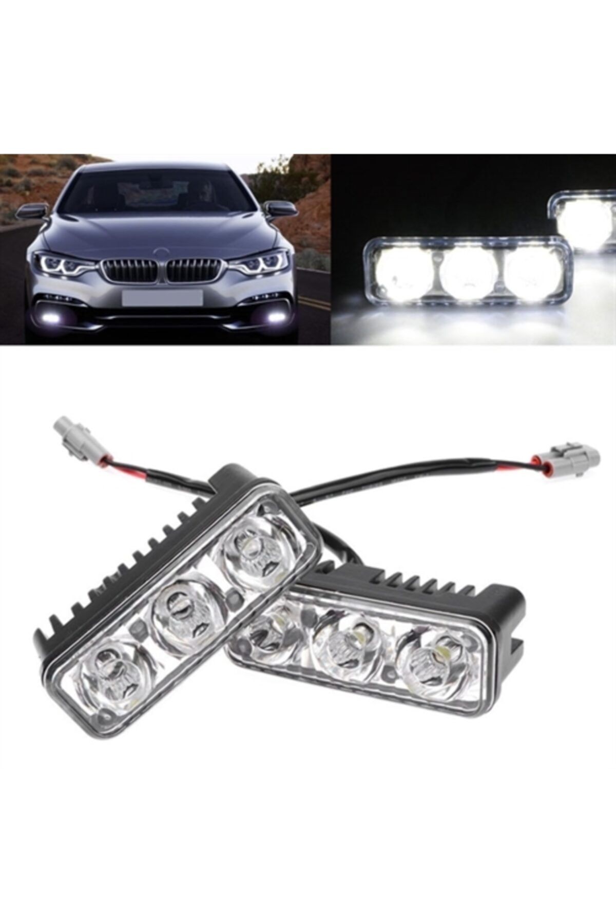 ModaCar 6 Ledli Drl Gündüz Ledi Lamba 426840