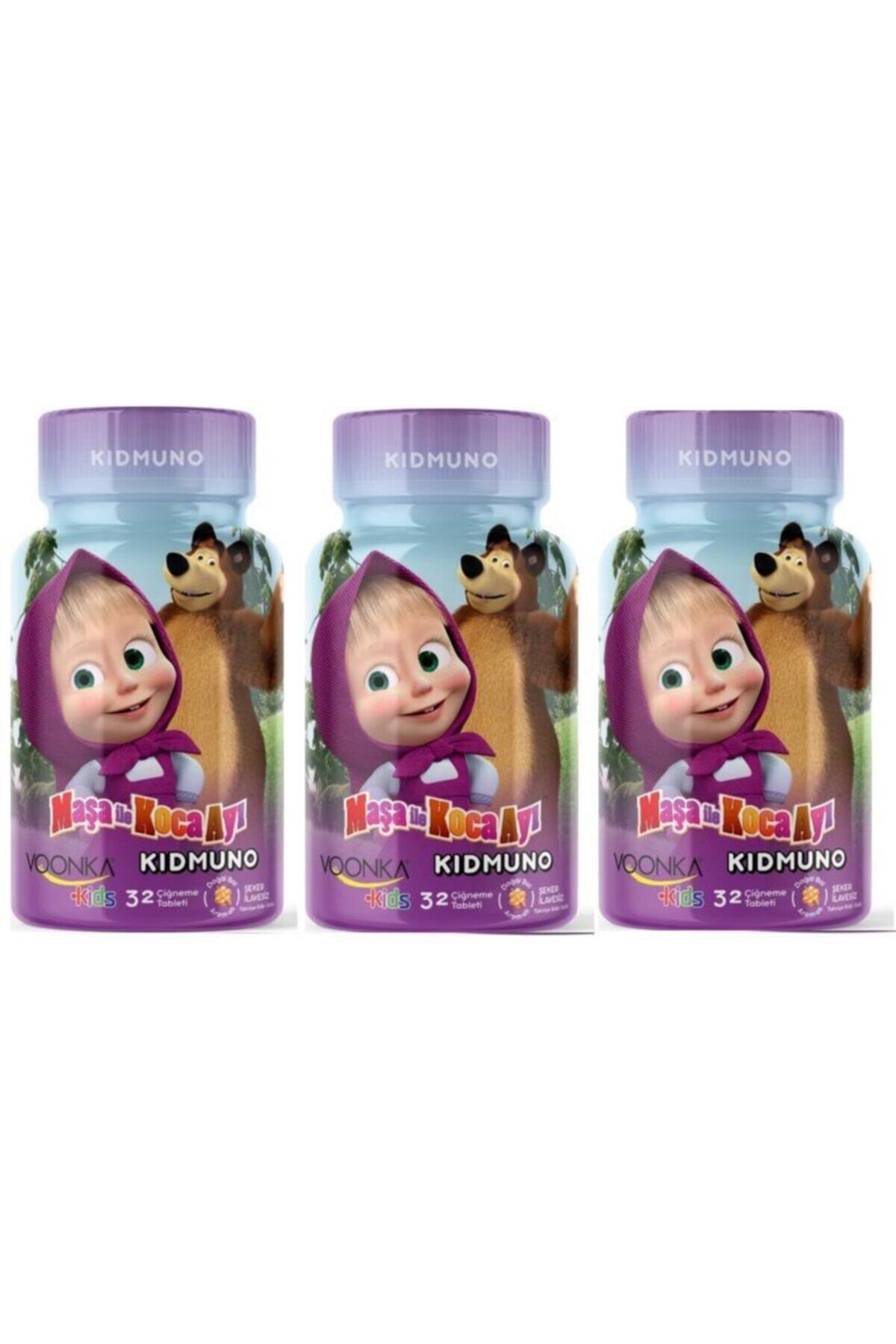 Voonka Kidmuno 32 Çiğneme Tableti 3 Adet
