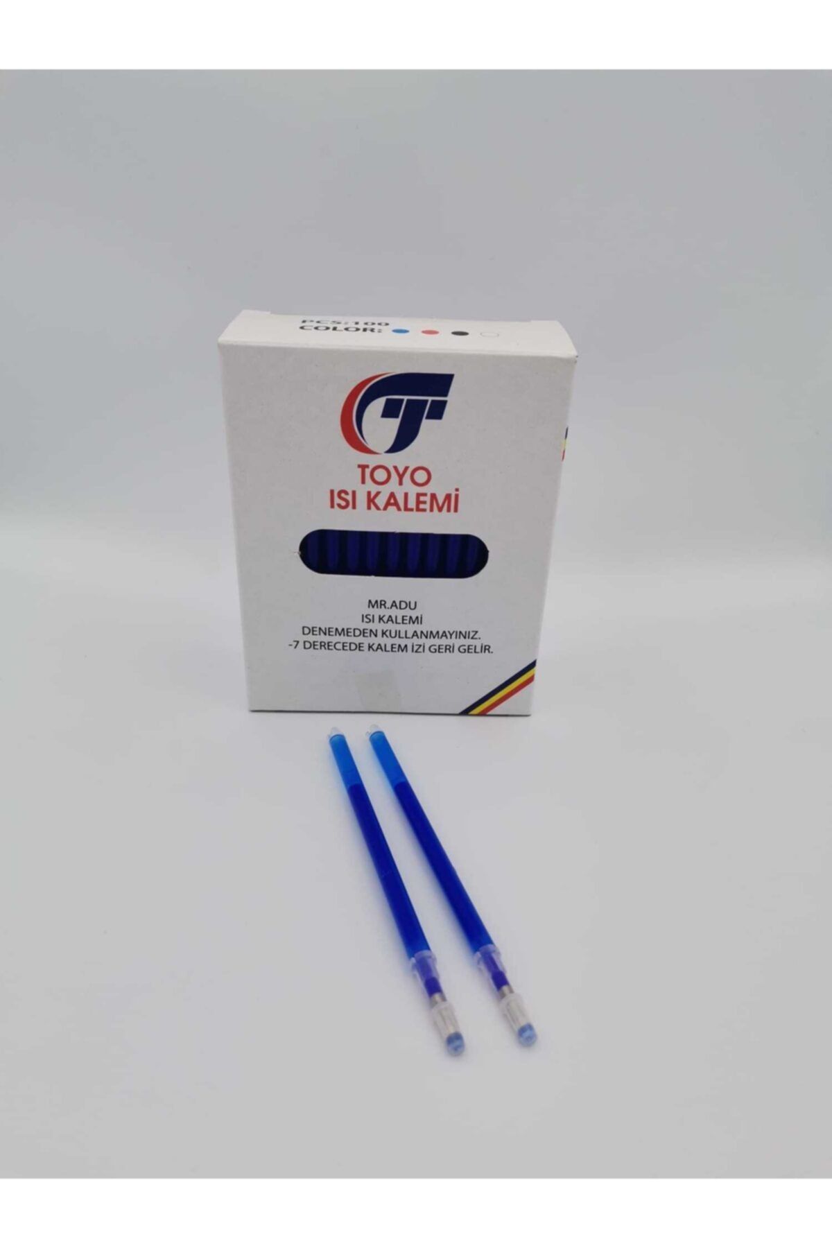 Toyo Isı Ile Uçan Silinebilen Kalem (100 Adet Mavi)