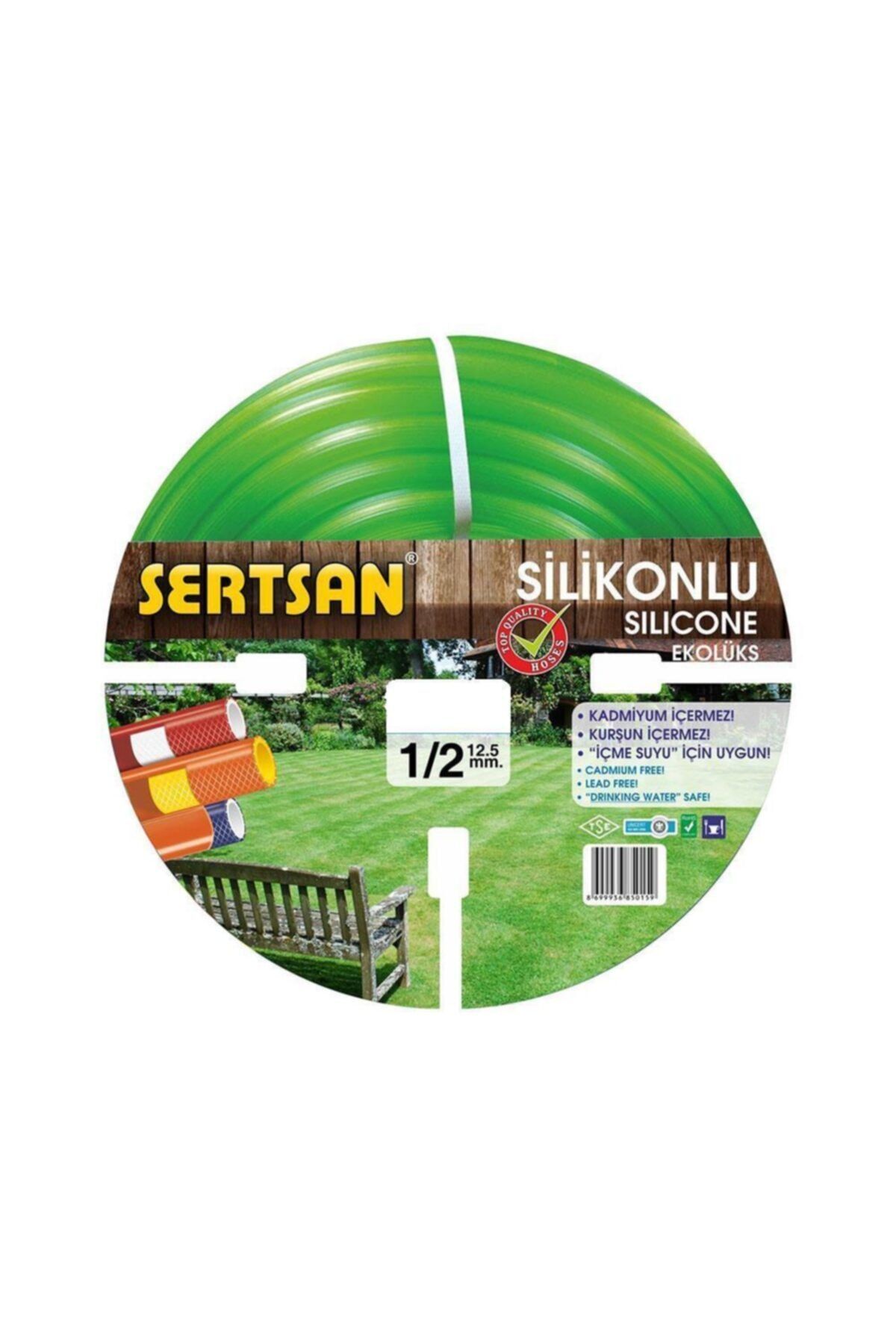 Sertsan 1/2 Ekolüks Silikonlu Hortum 15 Metre