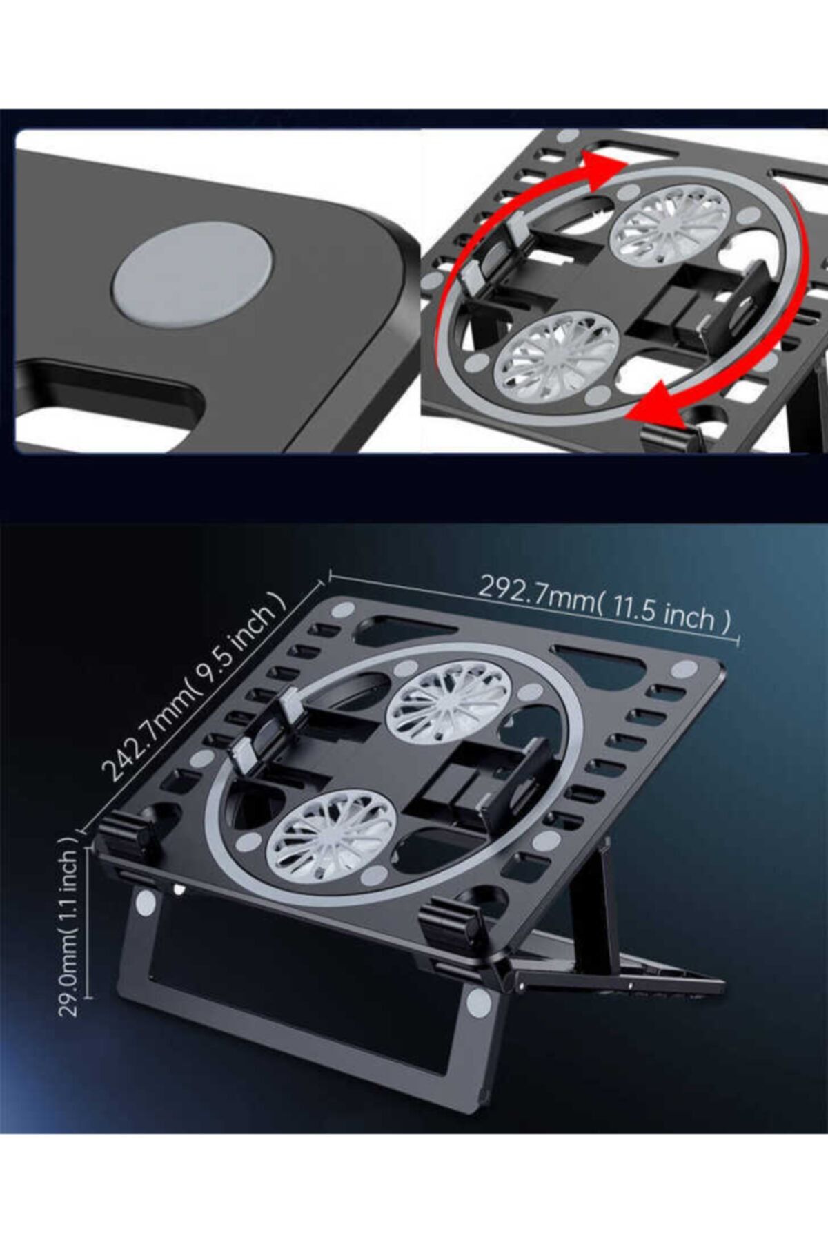 Canpay Msı Ws75  Uyumlu  Mobile Workstation 10tm-807tr Notebook 13/14/15/16 Inç Için Laptop/notebook Stand
