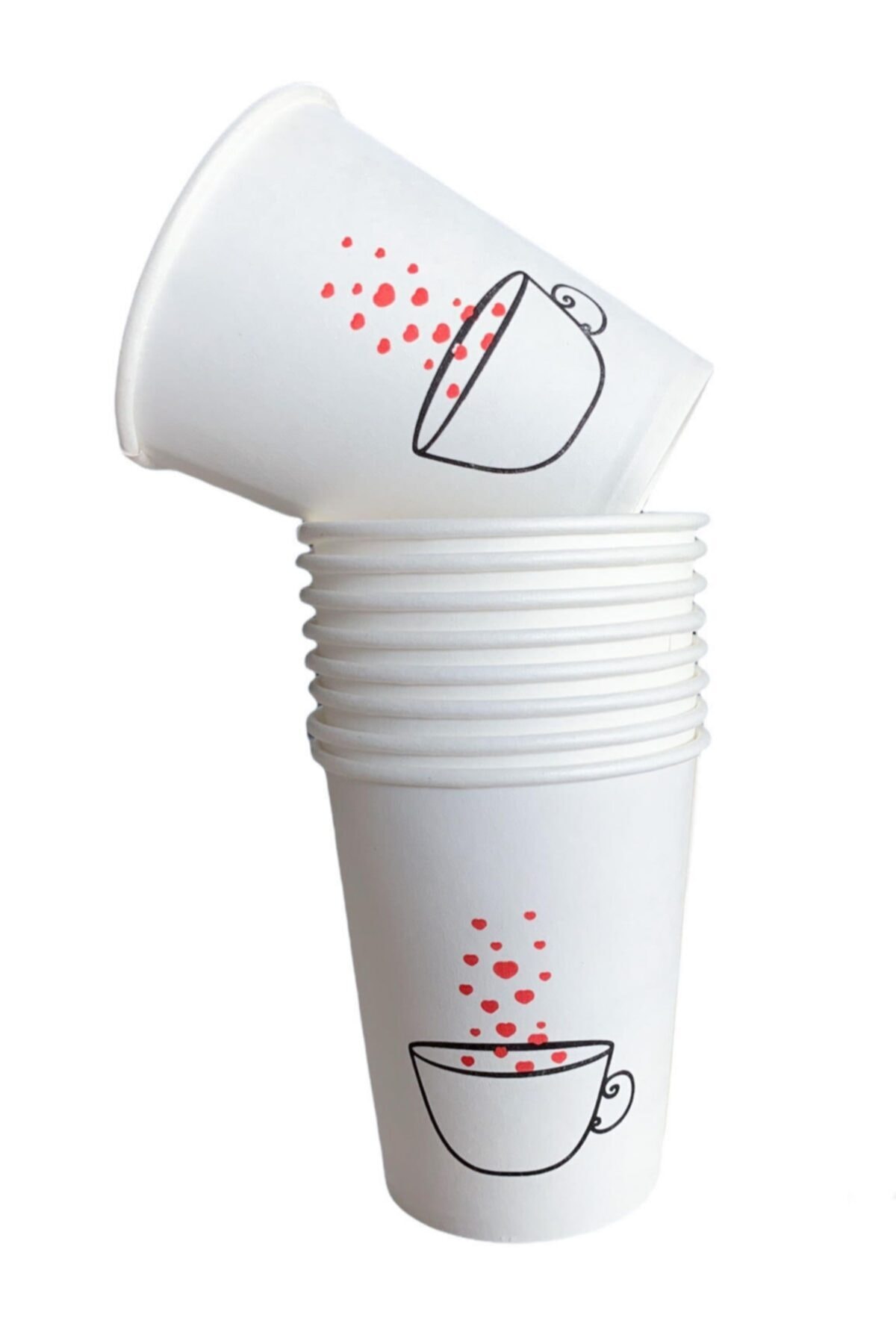 Alaa Ambalaj Karton Bardak 7 Oz 500 Adet