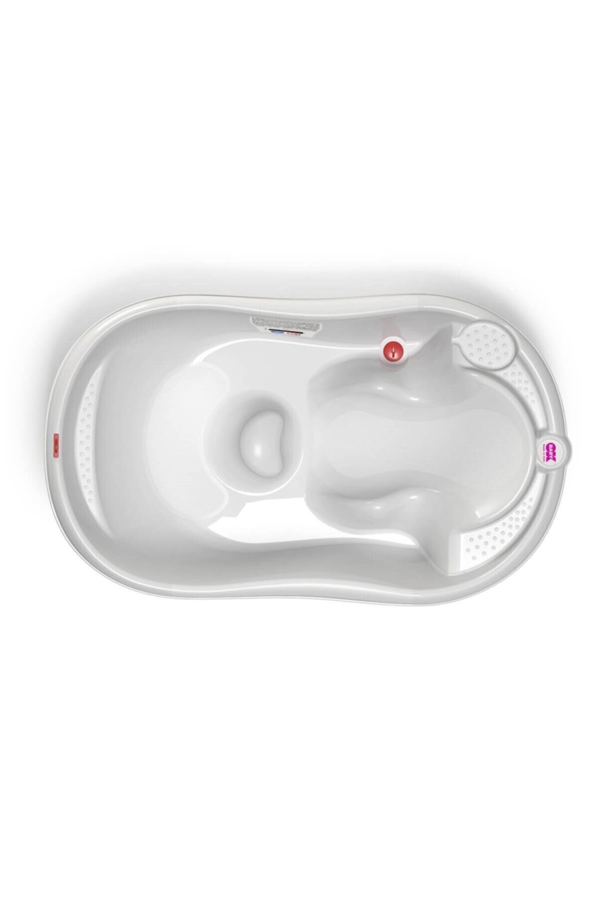 OkBabyy Onda Evol Banyo Küveti  Küvet Taşıyıcı Beyaz Banyo Güvenlik Seti