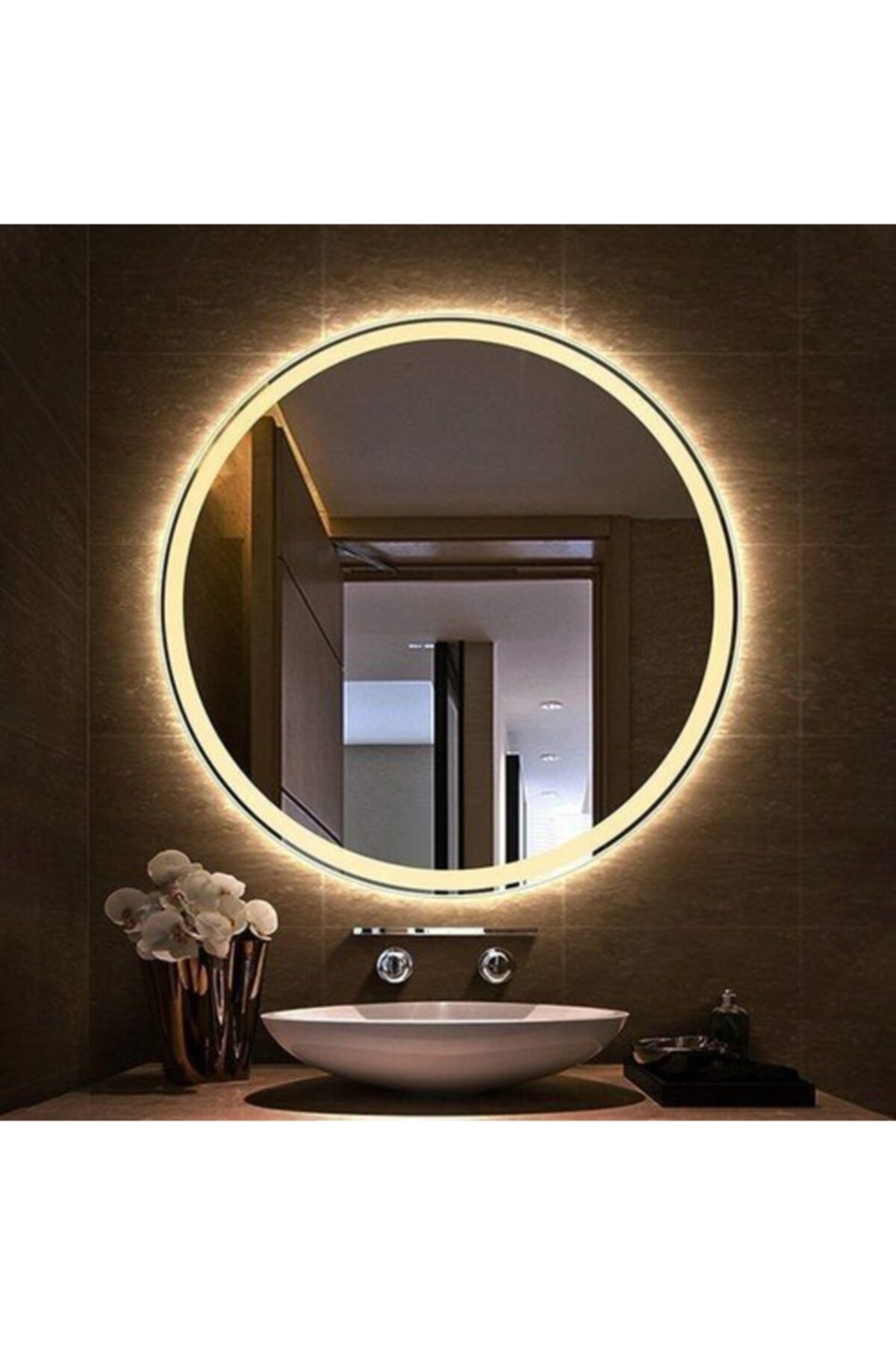 GLOBAL LED MIRROR 50 Çap Ledli Ayna