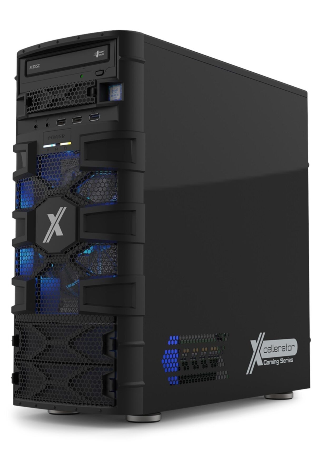 Exper Pc Gamıng Flex Xcellerator Xc106a I5 10400f 8gb Ddr4 240gb Ssd Gt730 2gb 550w Fdos