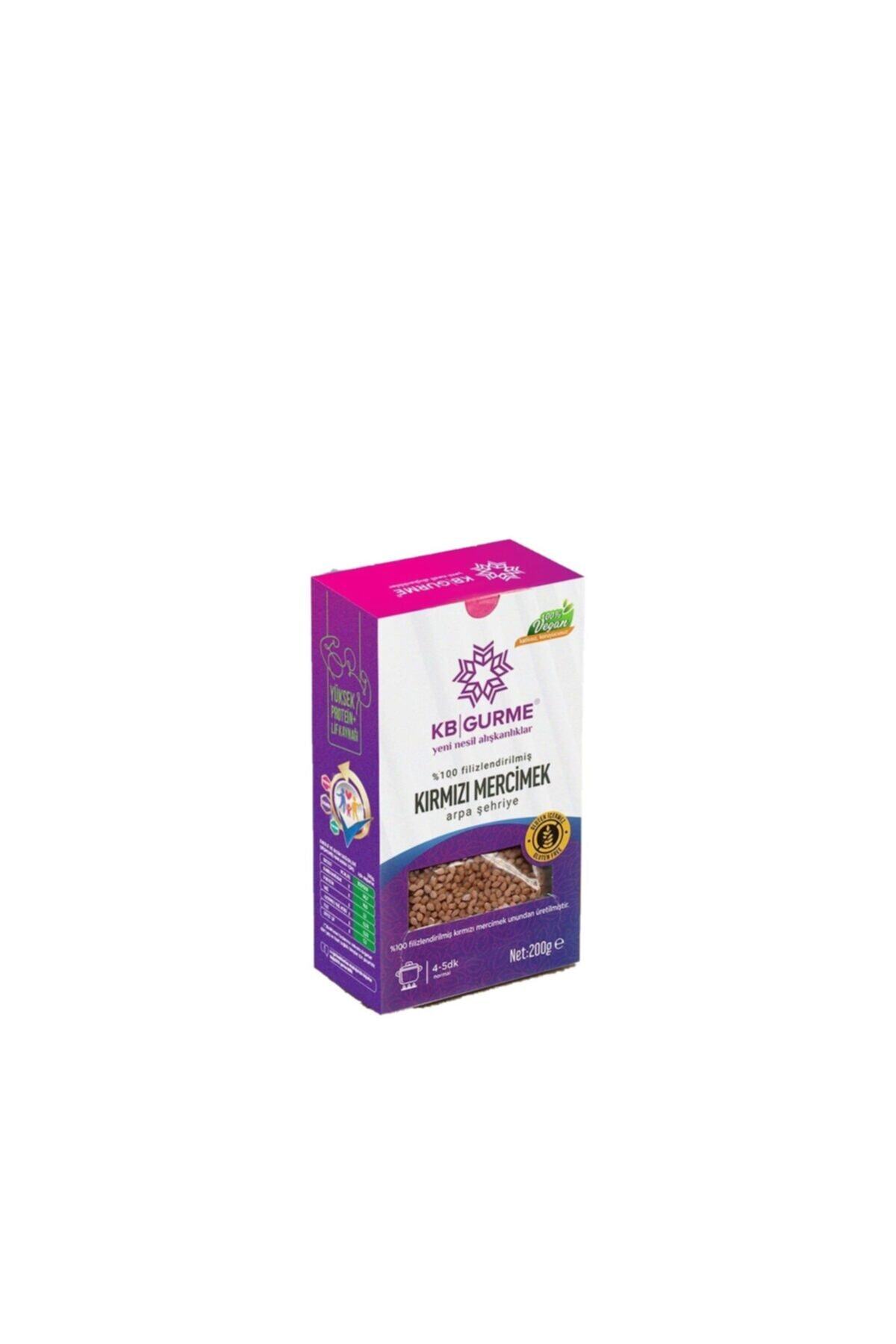Kbgurme Kb Gurme Filizlendirilmiş Kırmızı Mercimek Arpa Şehriye 200 Gr