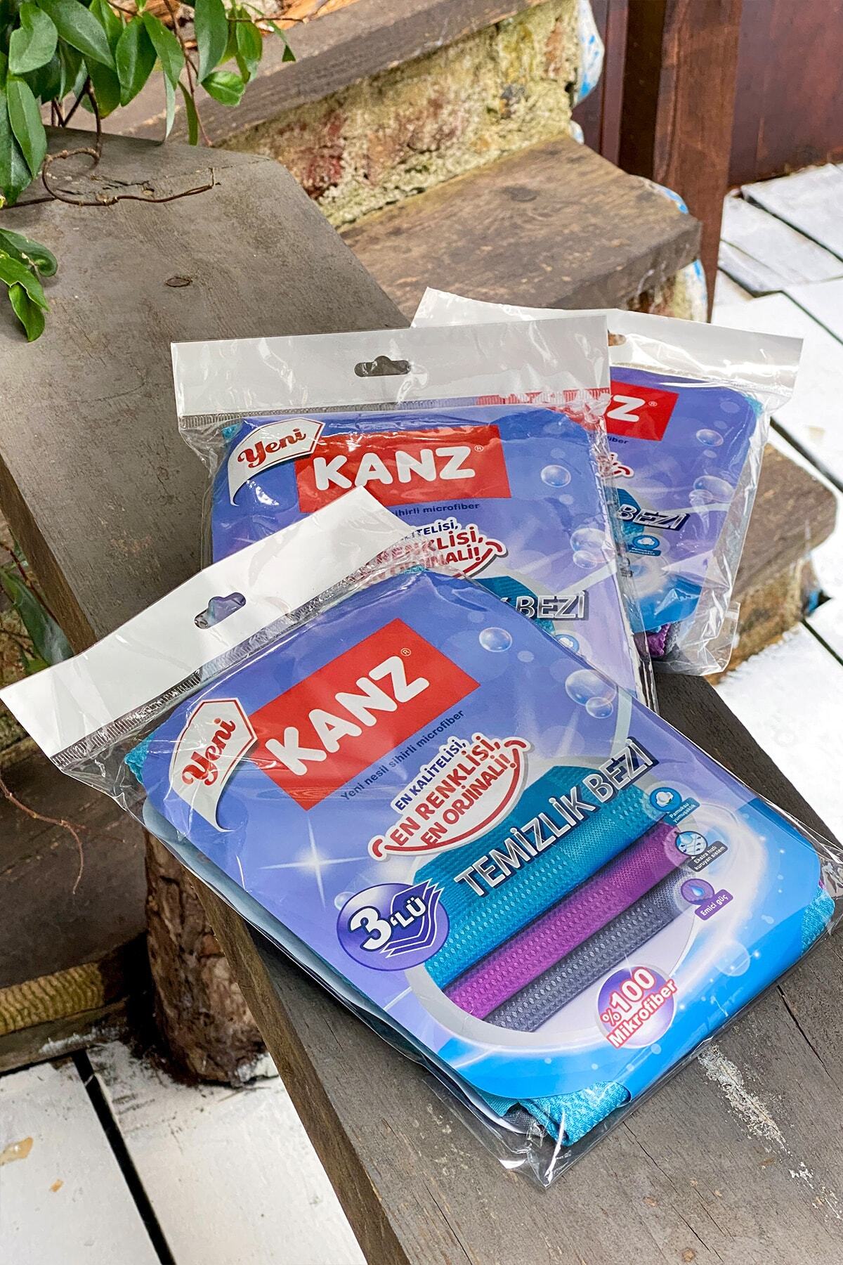 Kanz Yeni Ürün Orjinal 3'lü Temizlik Bezi Ithal Ürün
