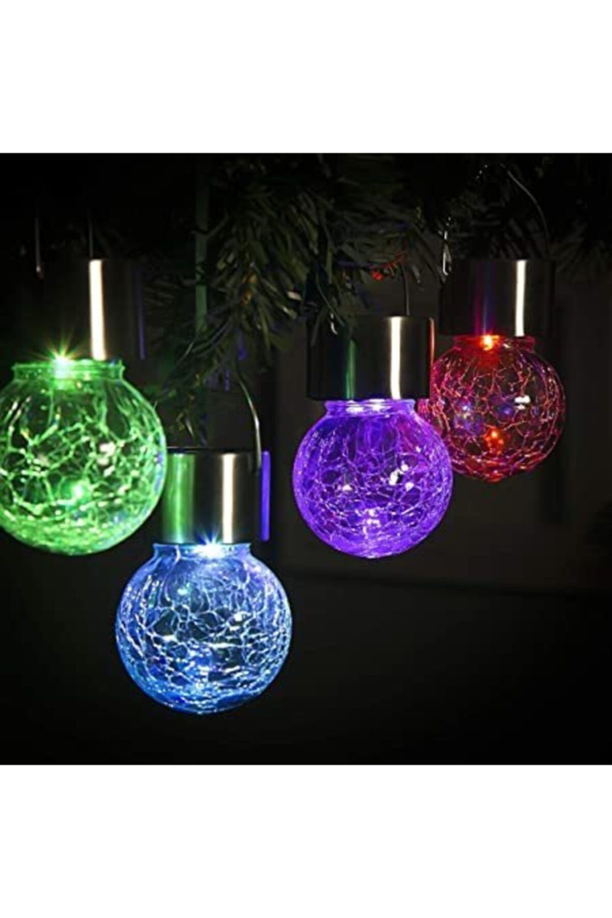 Deppocu Güneş Enerjili Rgb Bahçe Lambası Seti