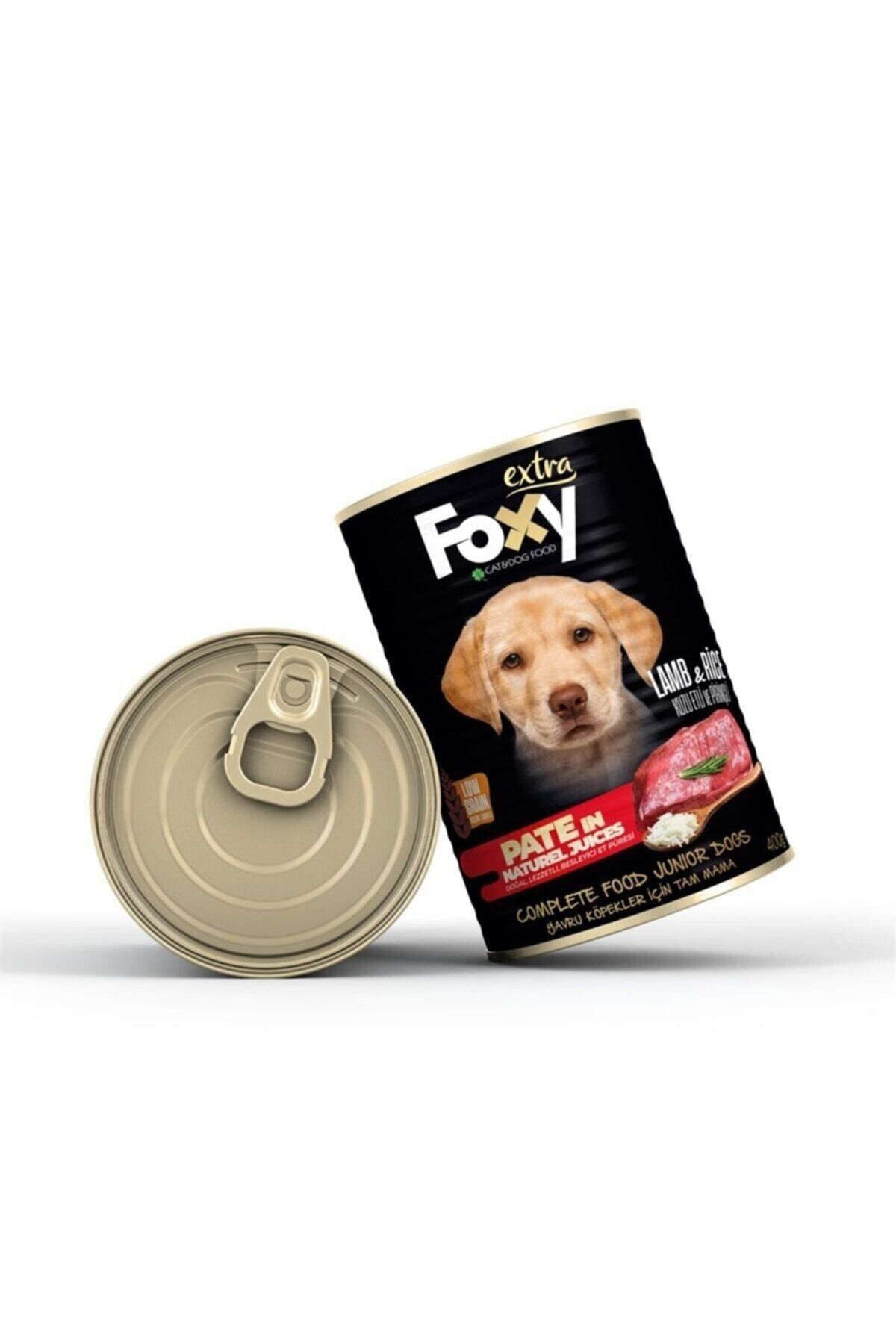 Foxy Ezme Yavru Köpek Kuzu Etli Pirinçli Konserve 400 Gr 12'li