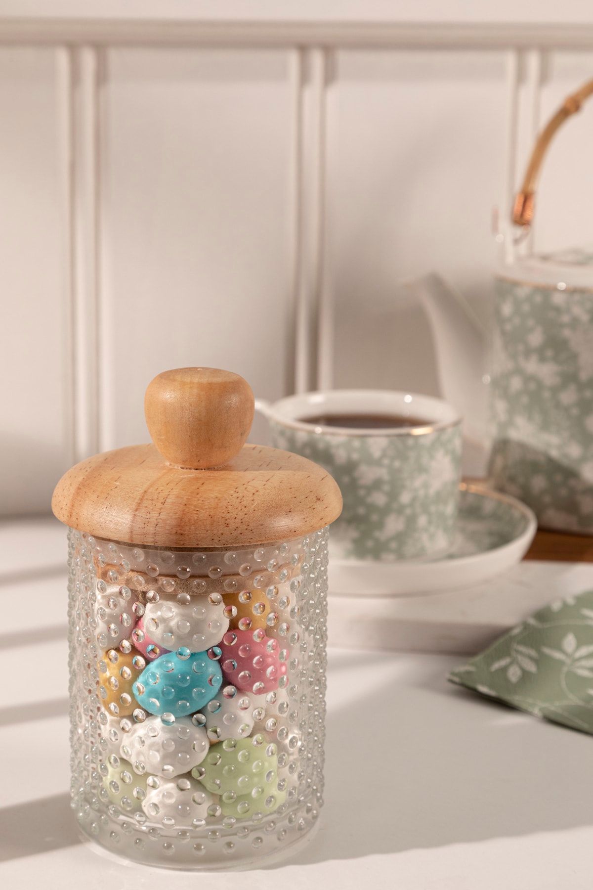 English Home Pia Cam Kavanoz 250 Ml Şeffaf