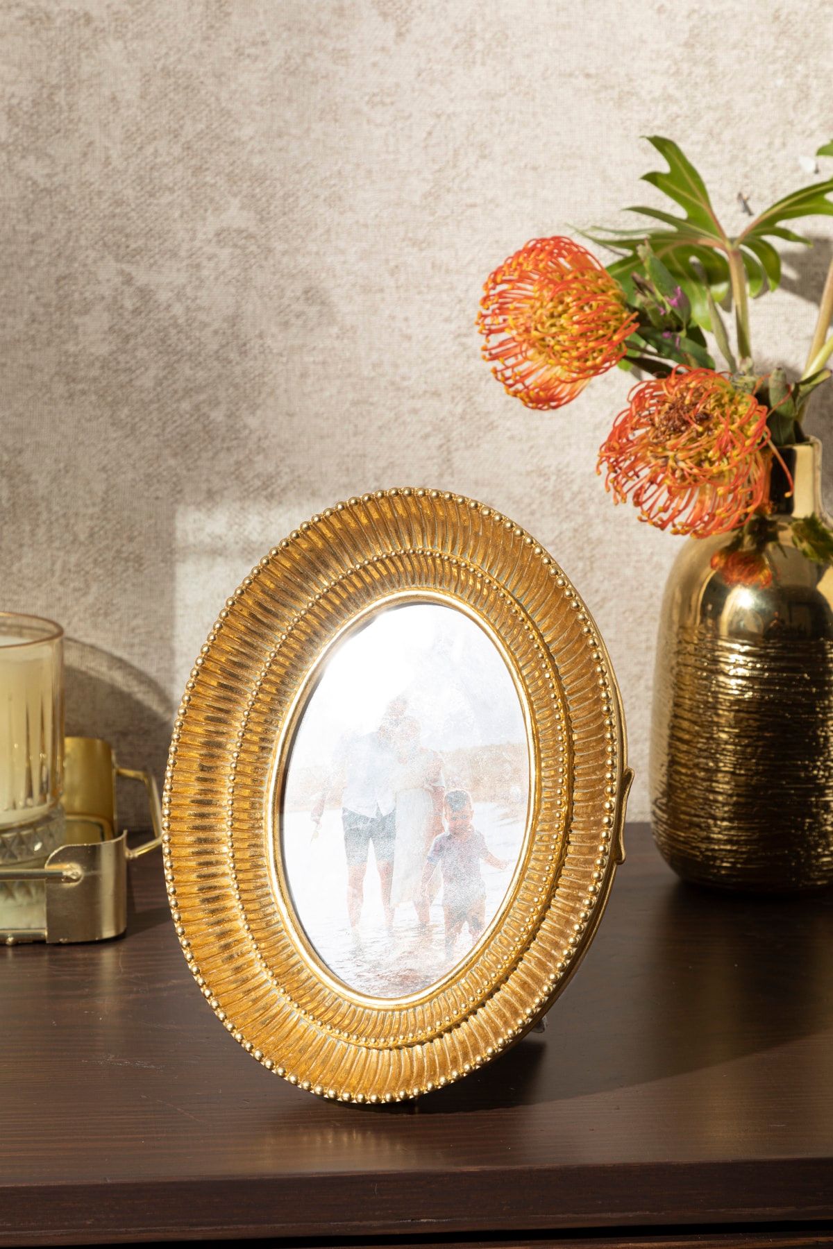 English Home Revan Çerçeve 17x22x3.5 Cm Gold-yılbaşı Özel