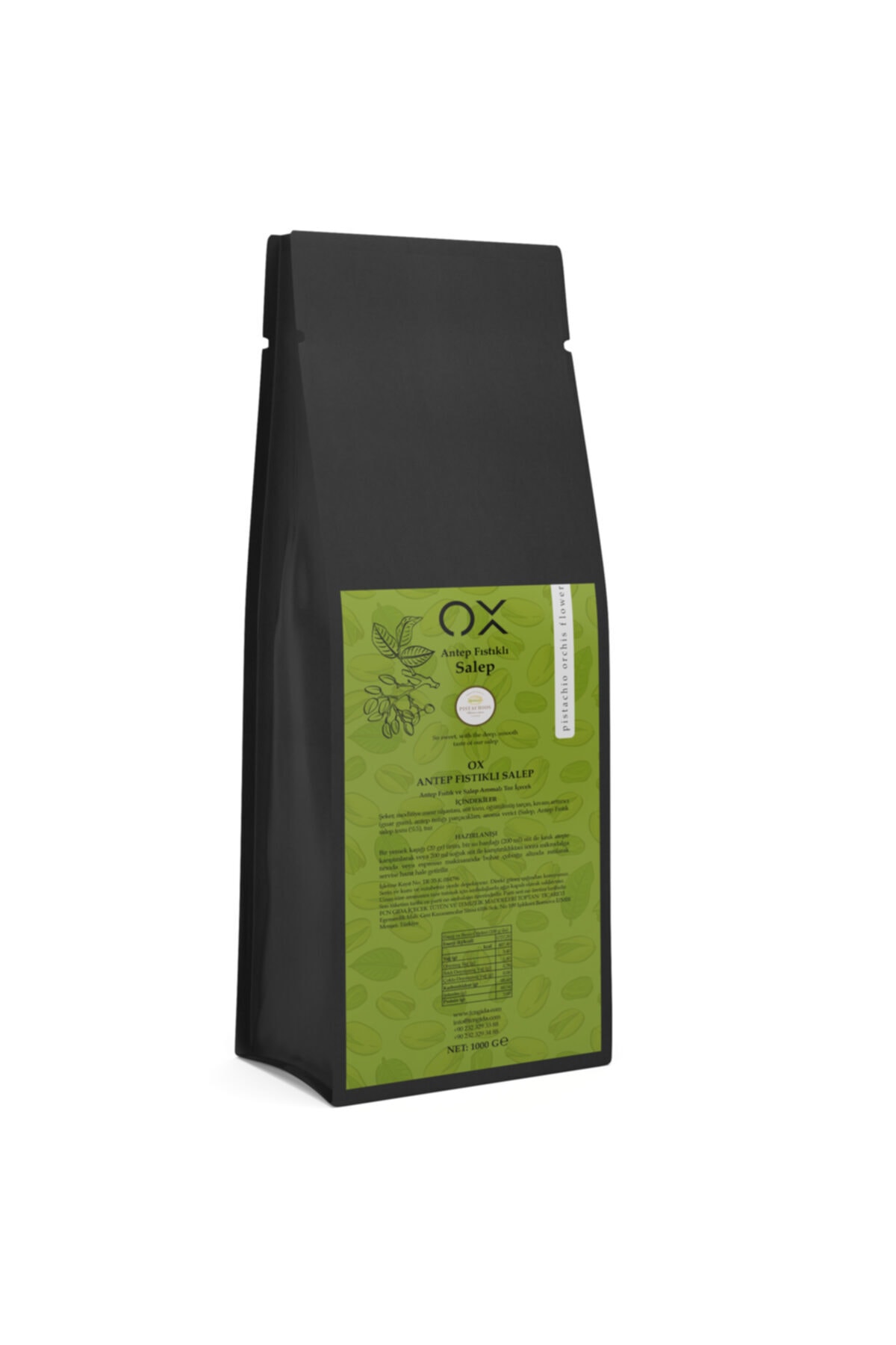 OX Antep Fıstıklı Salep 1000 G