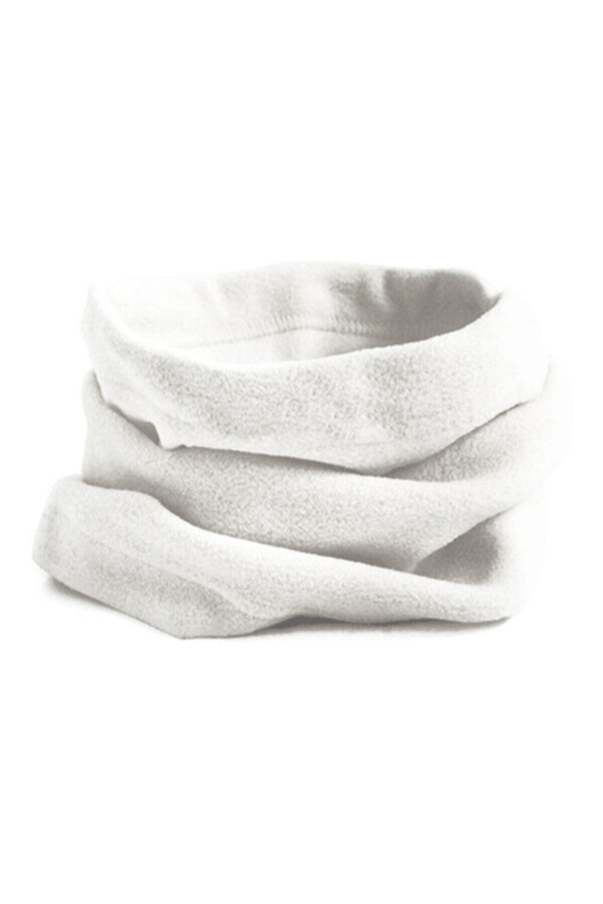 zamazingocu Polar Bere Boyunluk Unisex - Beyaz