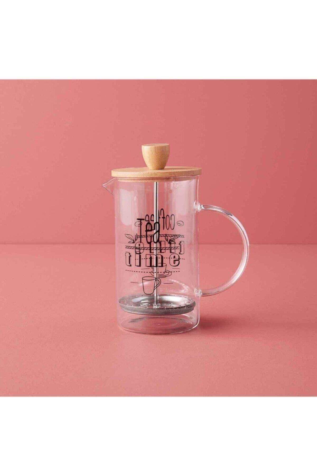 Bella Maison Bambu Kapaklı French Press 600 ml
