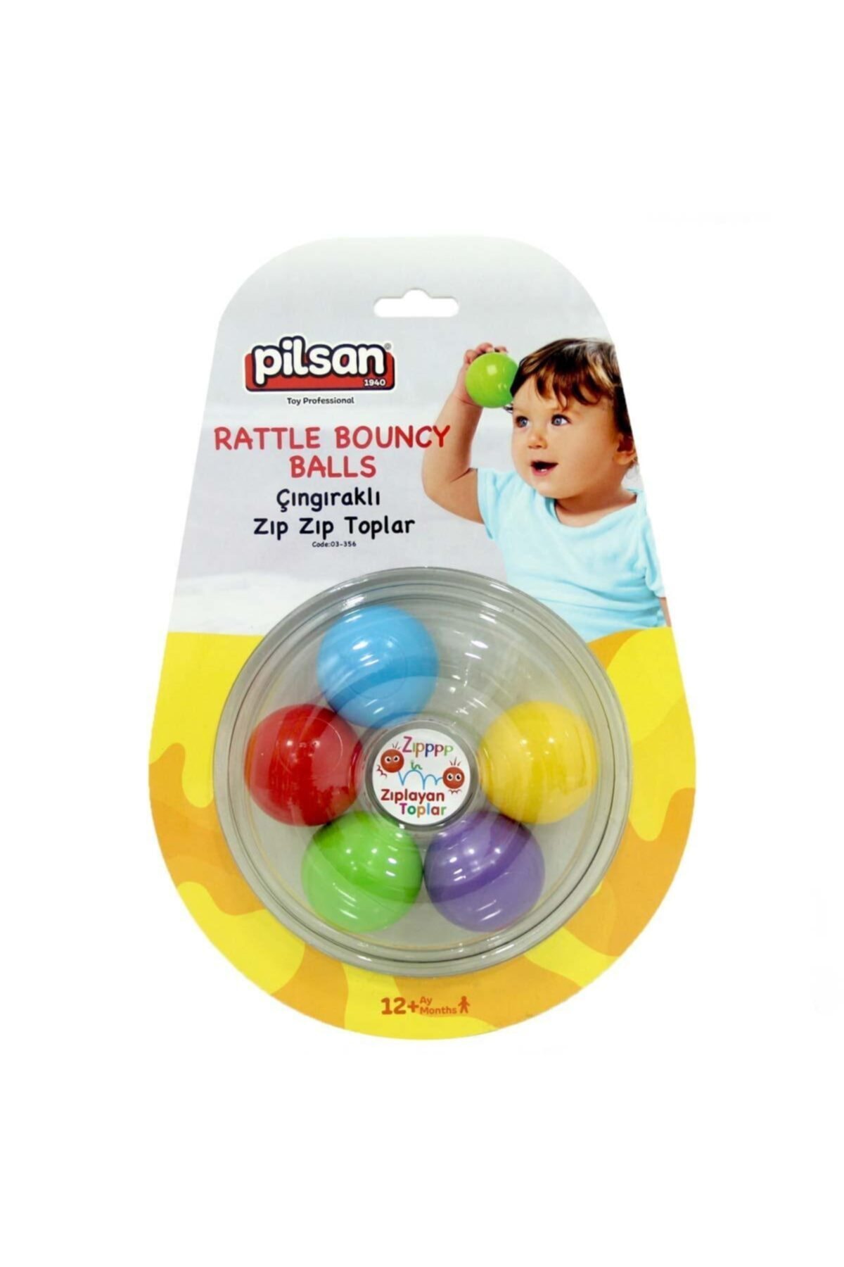 akids Bebek Çıngıraklı Zıp Zıp Toplar