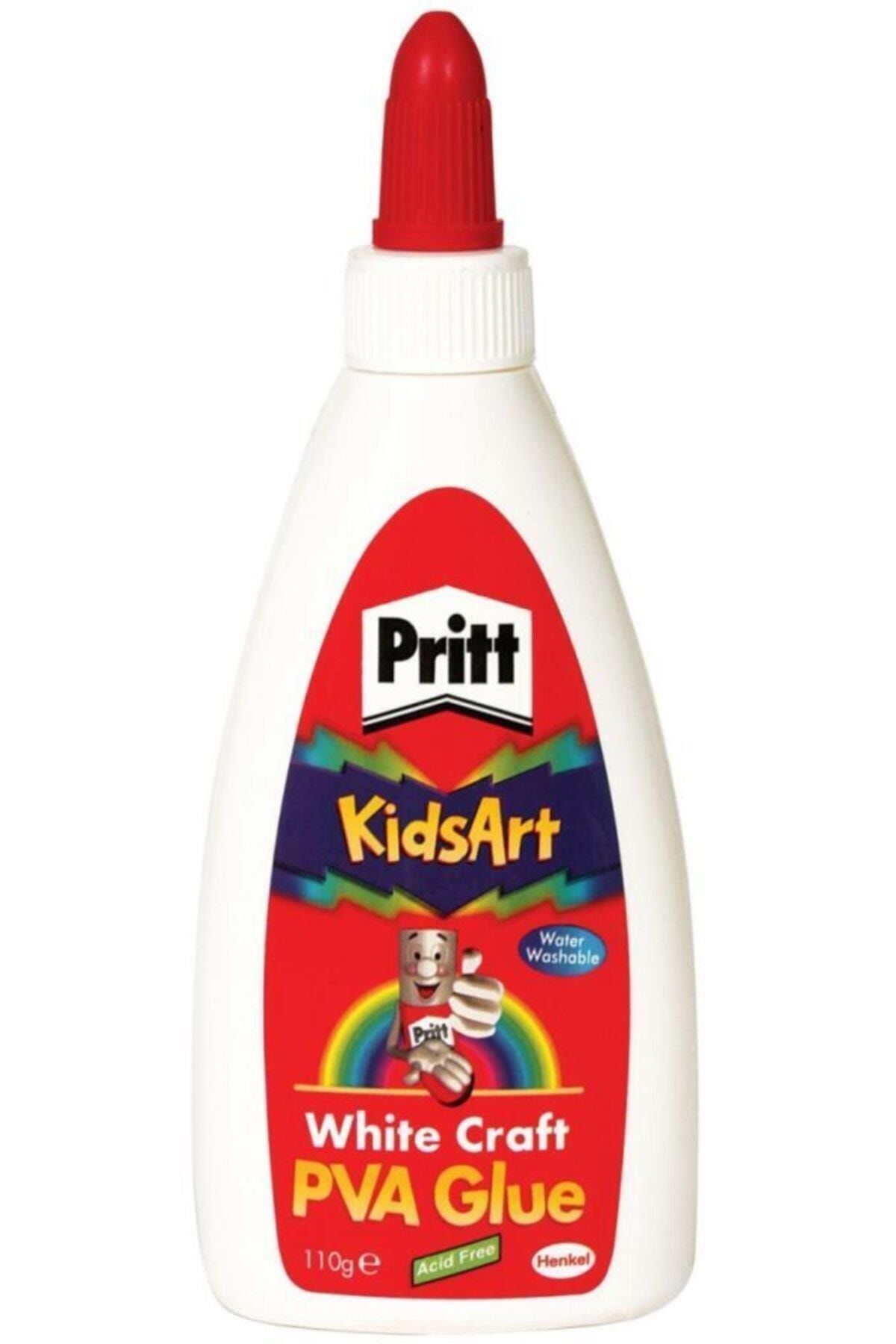 Pritt Tutkal Kidsart 110 Gram Beyaz Tutkal (12 Adet)