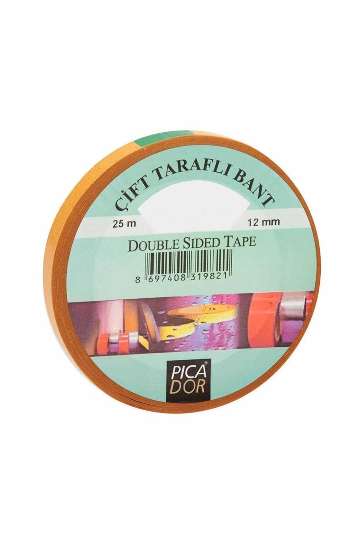 Picador Marka: 12 Mm X 25 Mt Çift Taraflı Bant Kategori: Yapıştırıcılar