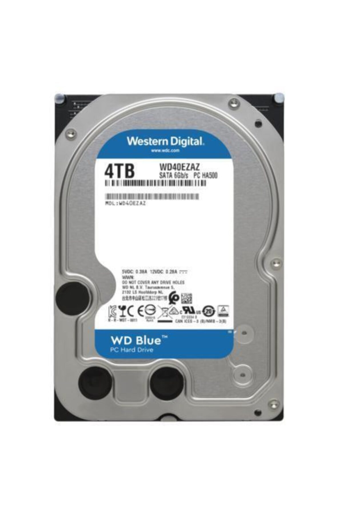 WESTERN DIGITAL Wd Blue 3,5 4tb 256mb 5400rpm Wd40ezaz