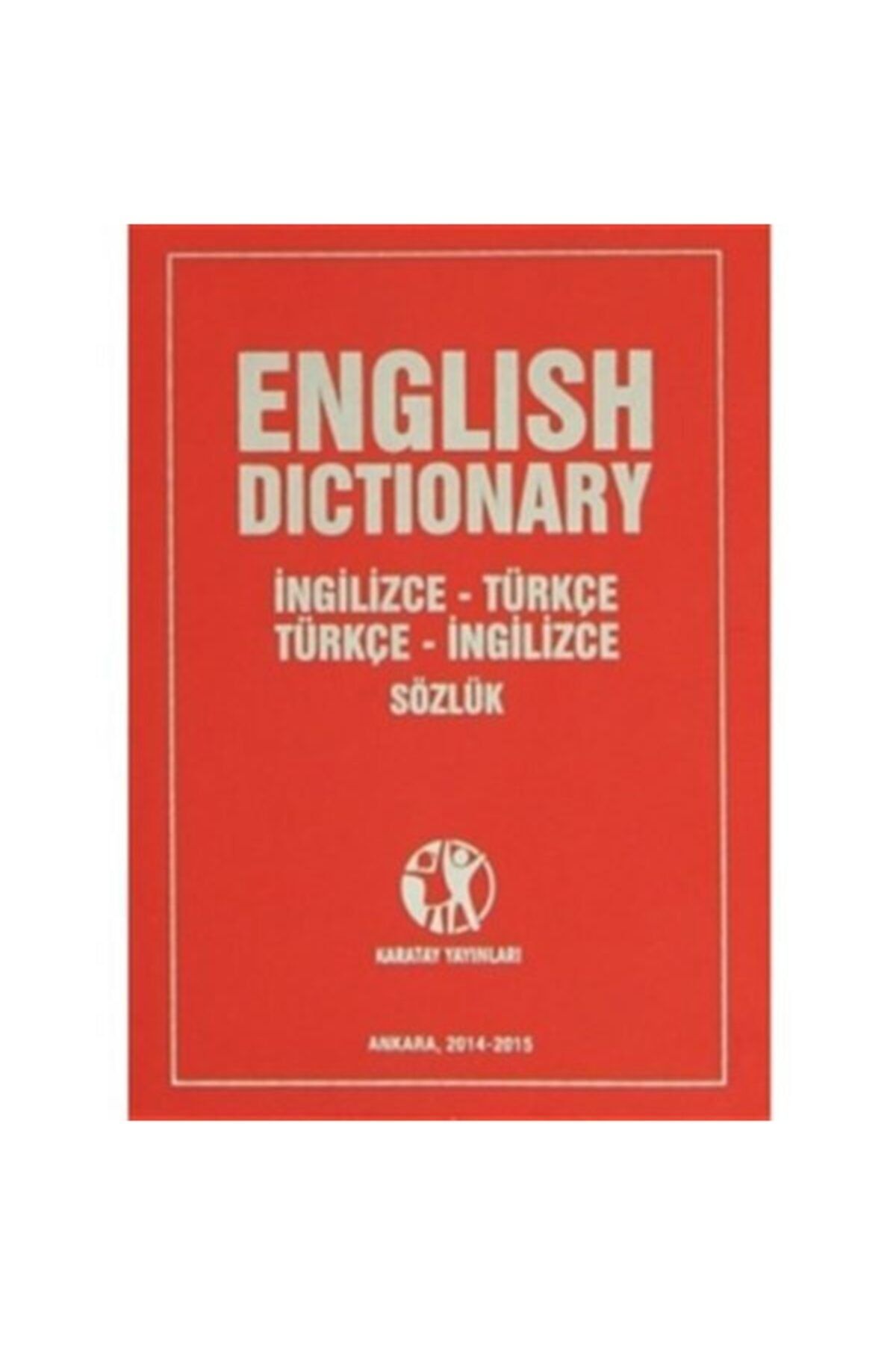 Karatay Yayınları English Dictionary (ingilizce - Türkçe Türkçe - Ingilizce Sözlük)