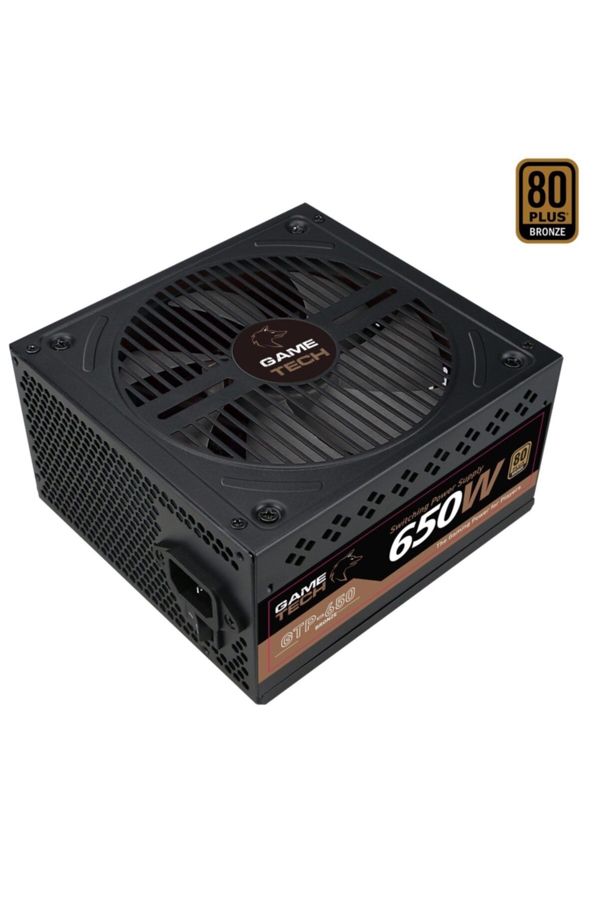 GAMETECH Gtp-650 650w 80 Plus Bronze Power Supply Pc Güç Kaynağı