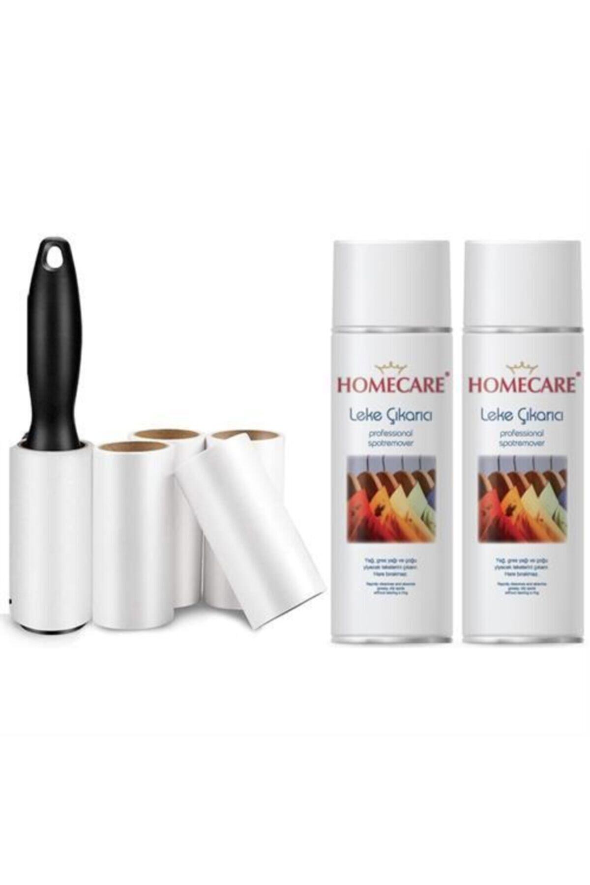 HomeCare 2 Adet Pudralı Yağ Leke Çıkarıcı Tüy Alıcı Seti 715398