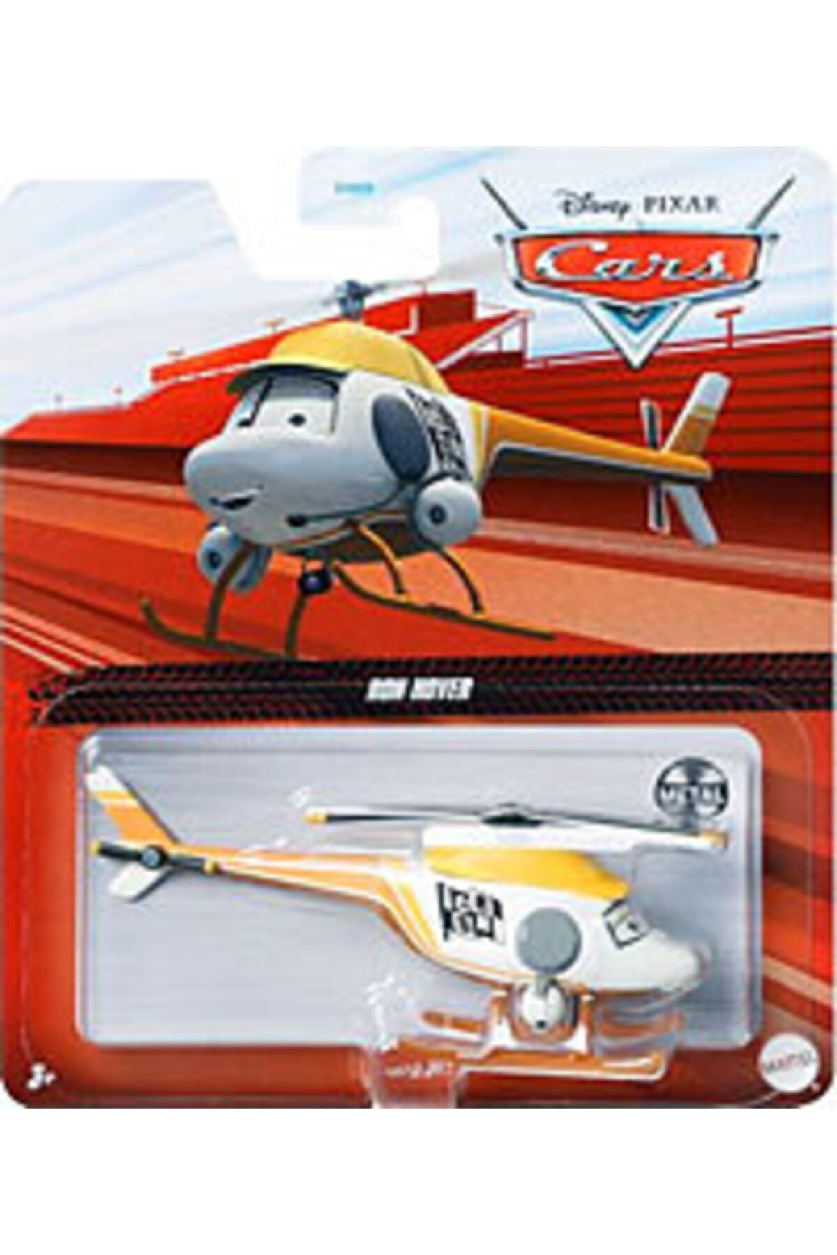 CARS 2022 Yeni Disney Ron Hover Tekli Metal Helikopter